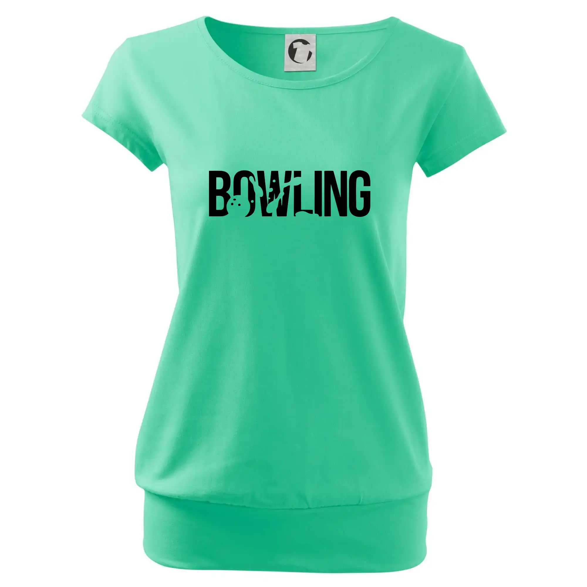 Bowling nápis kuželky