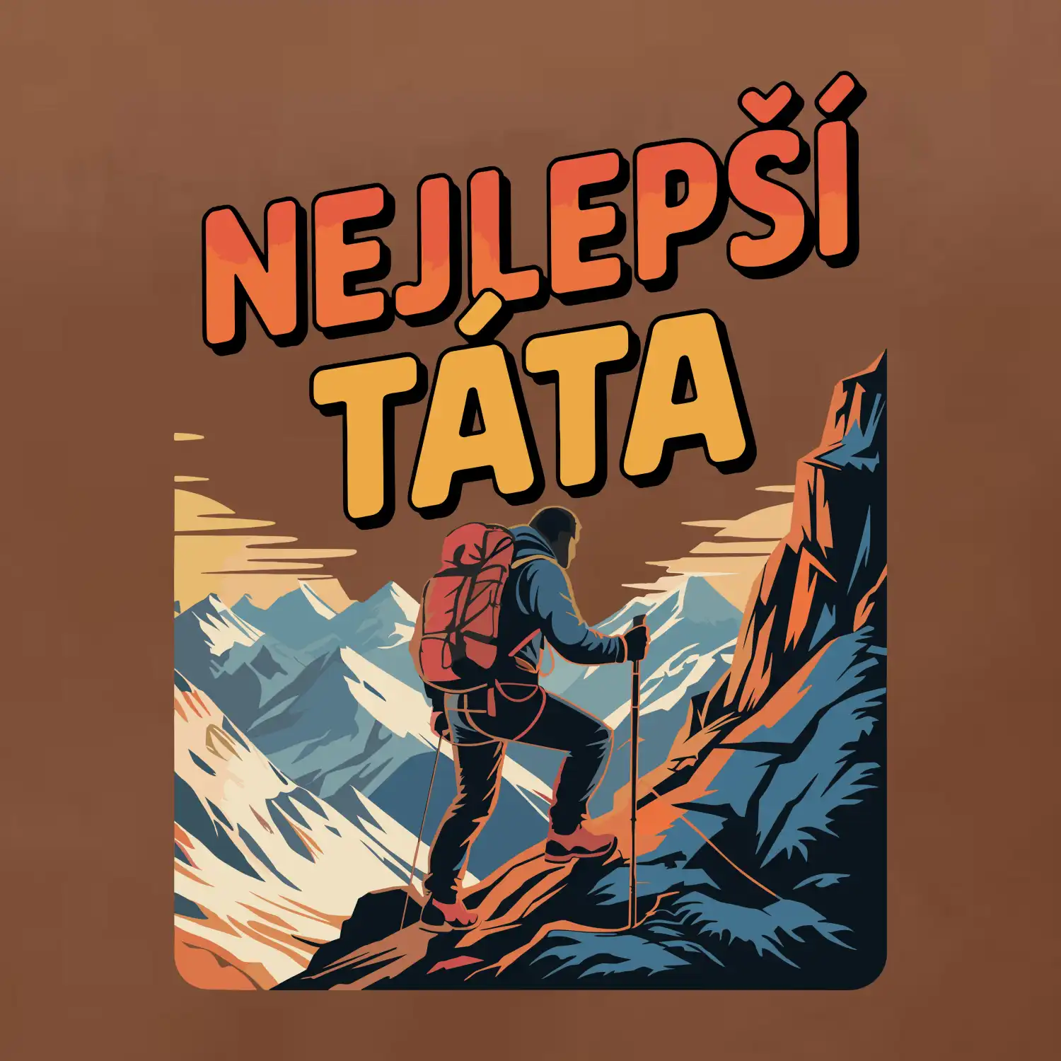 Nejlepší táta - horolezec