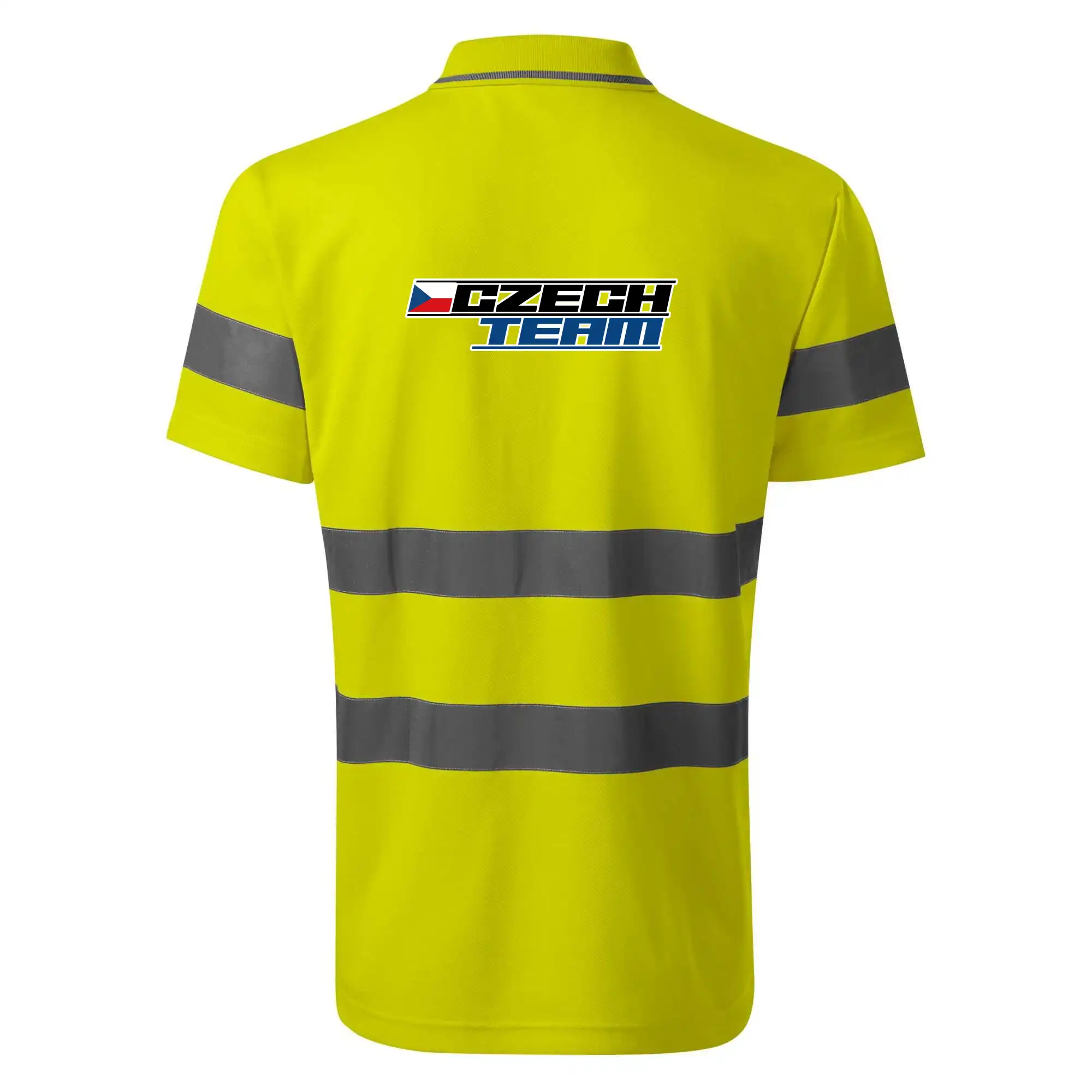 Czech team s vlajkou - Mistrovství světa v ledním hokeji 2026