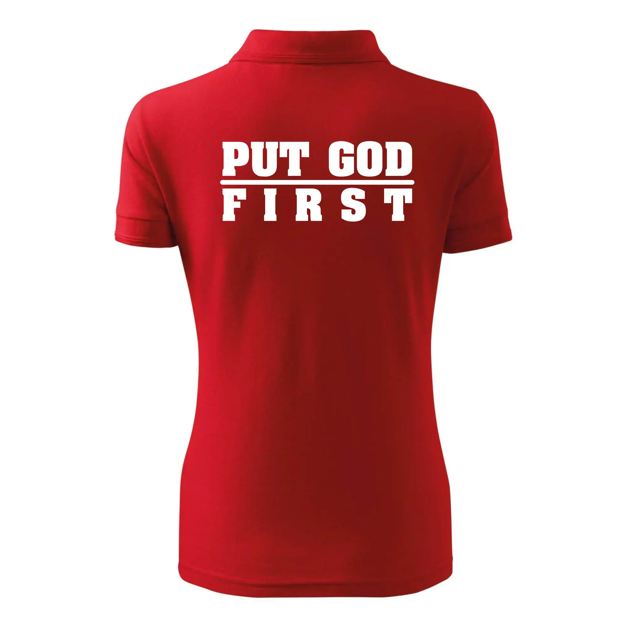 Put God first tlustý nápis