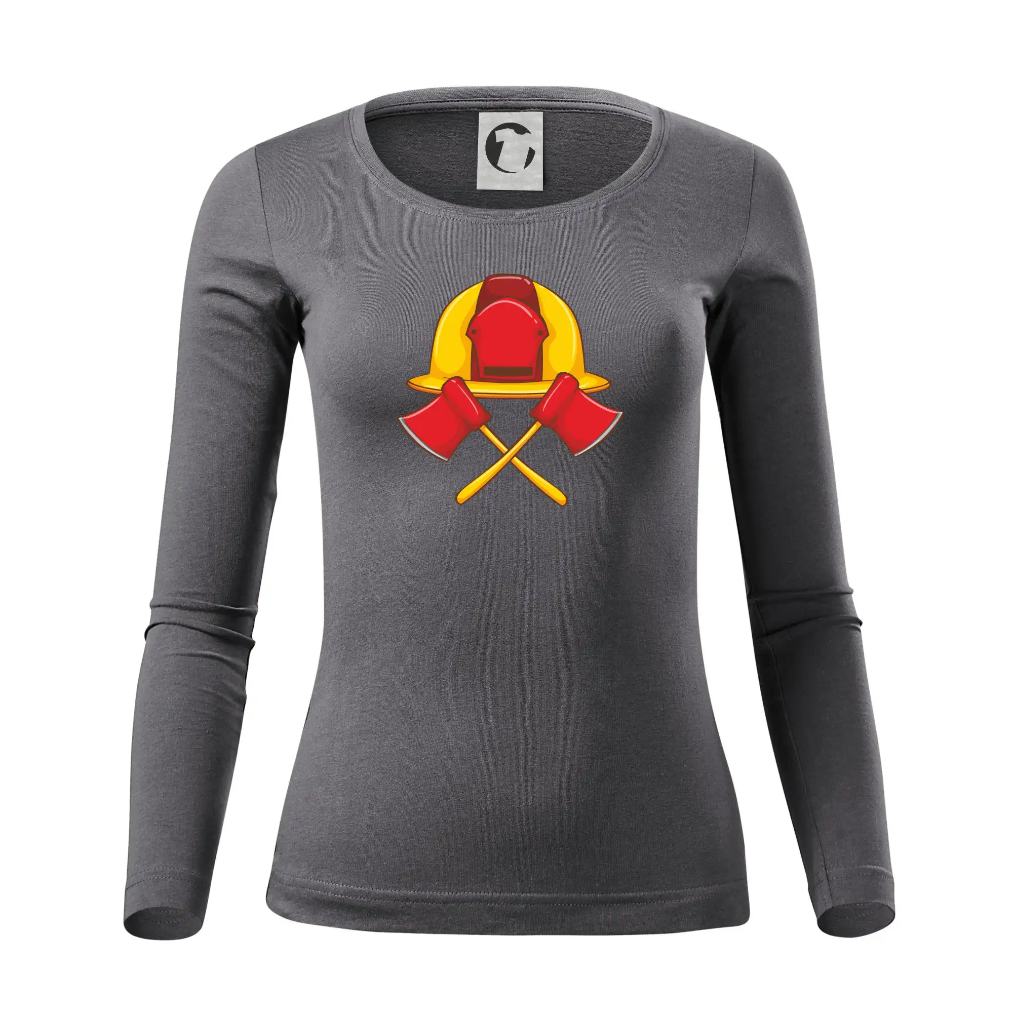 Hasičská helma a sekera