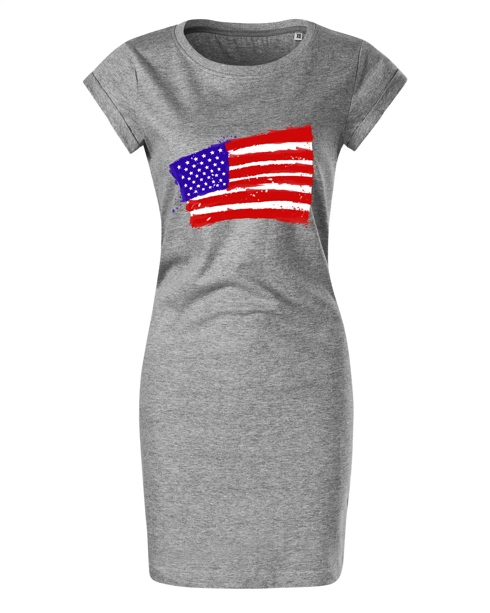 Americká vlajka ohnutá