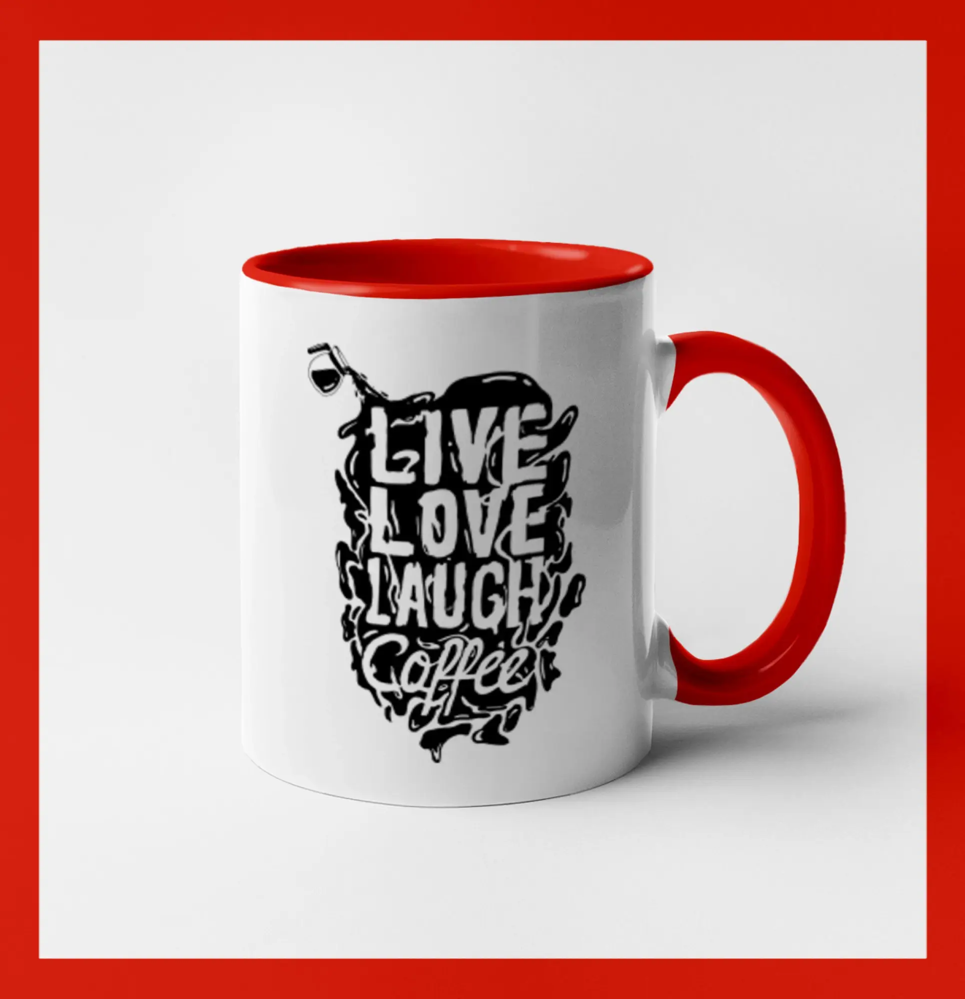 Live love laugh coffee