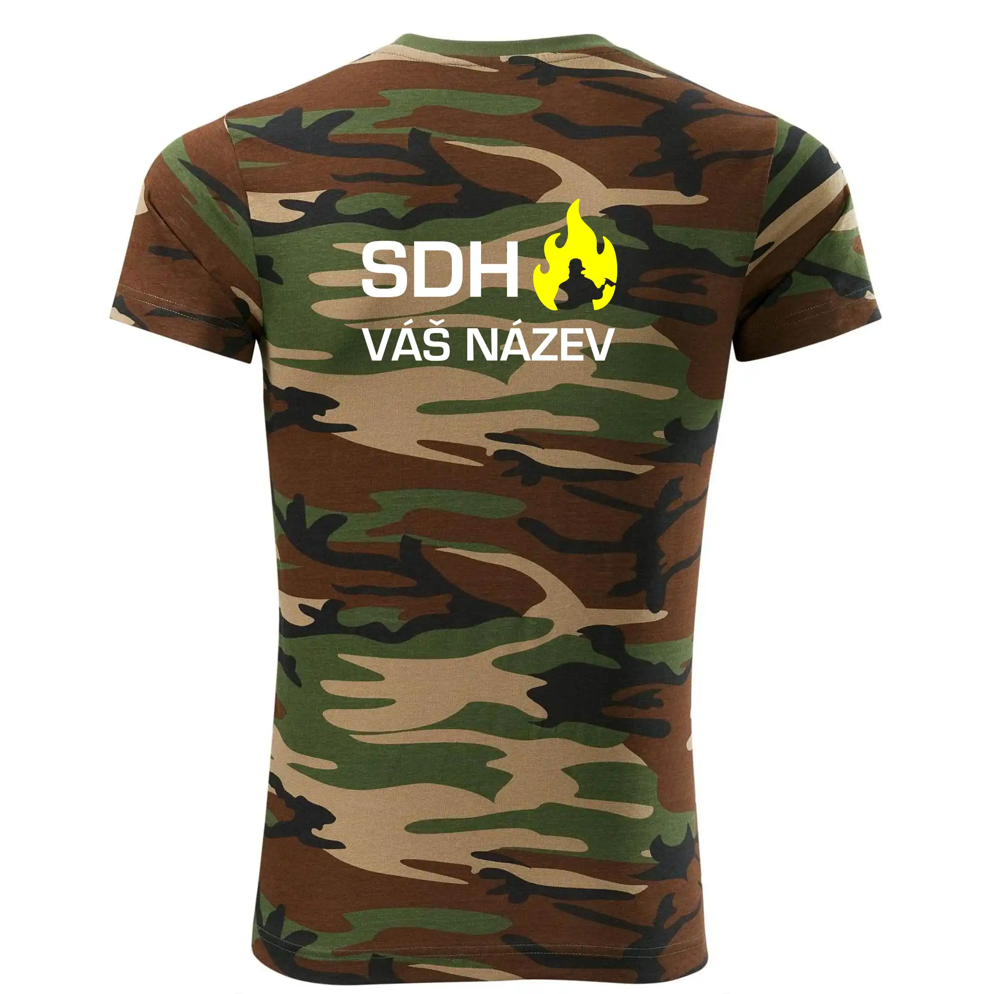 SDH Váš název - FLUO + Reflexní potisk