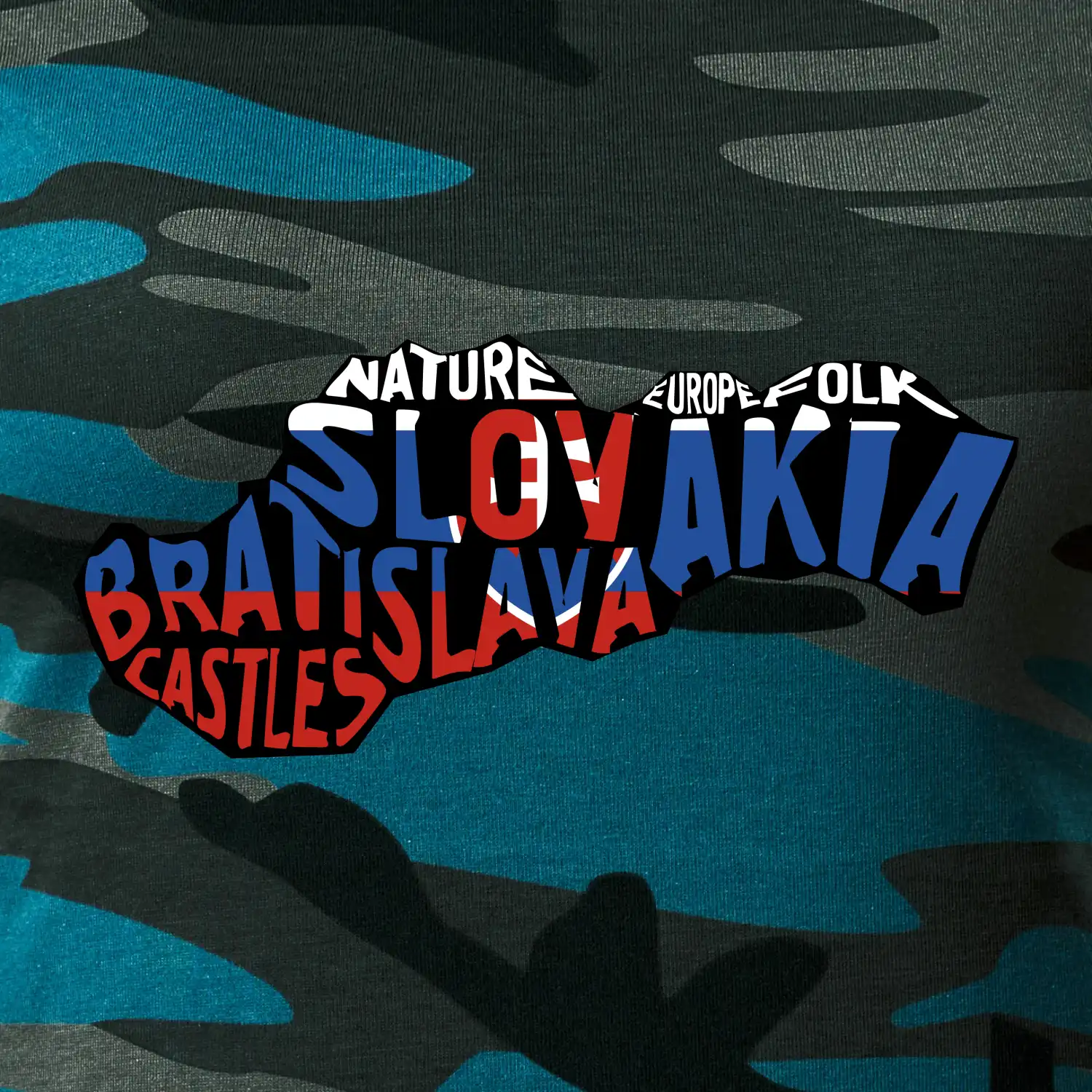 Mapy - názvy měst - Slovensko