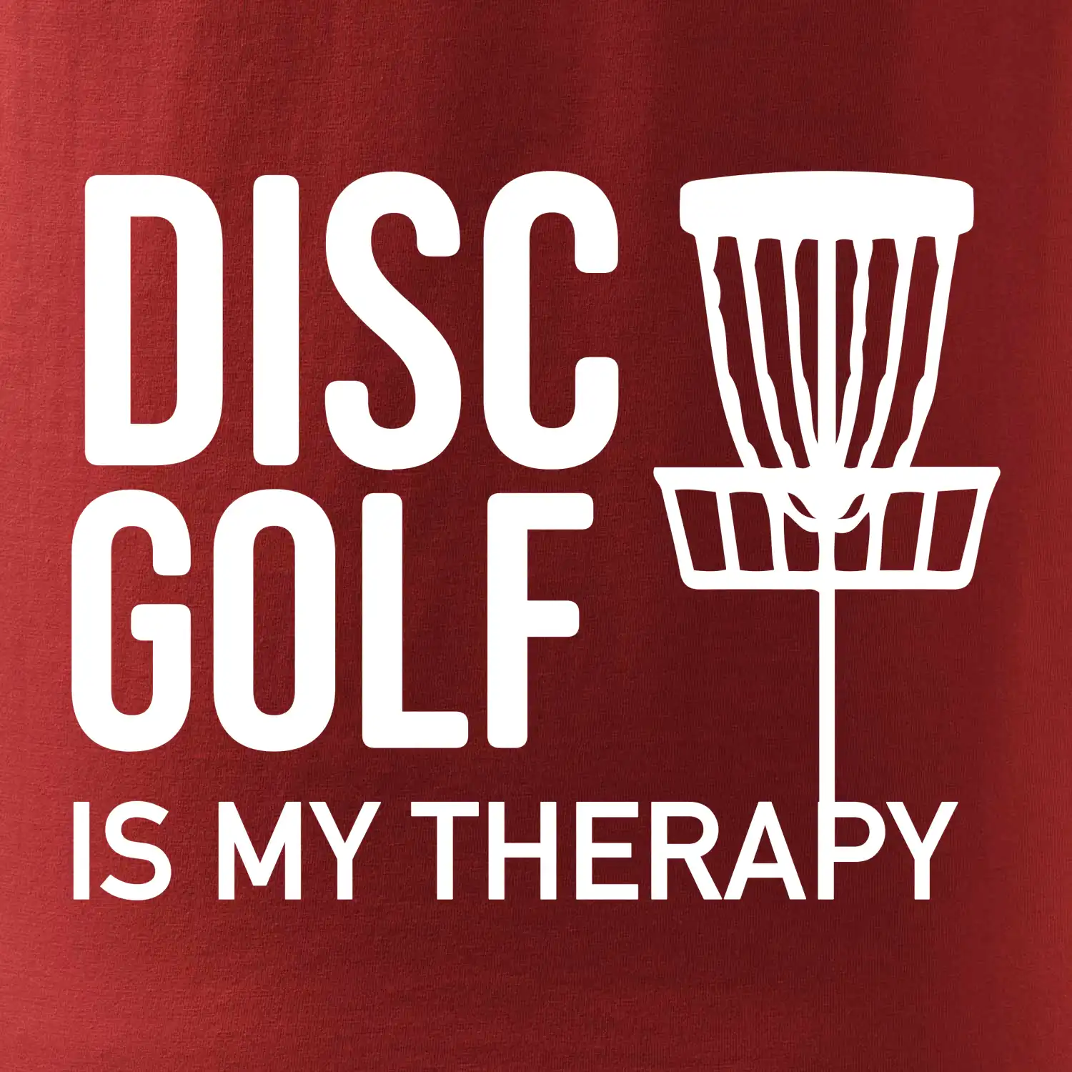 Disc golf is my therapy