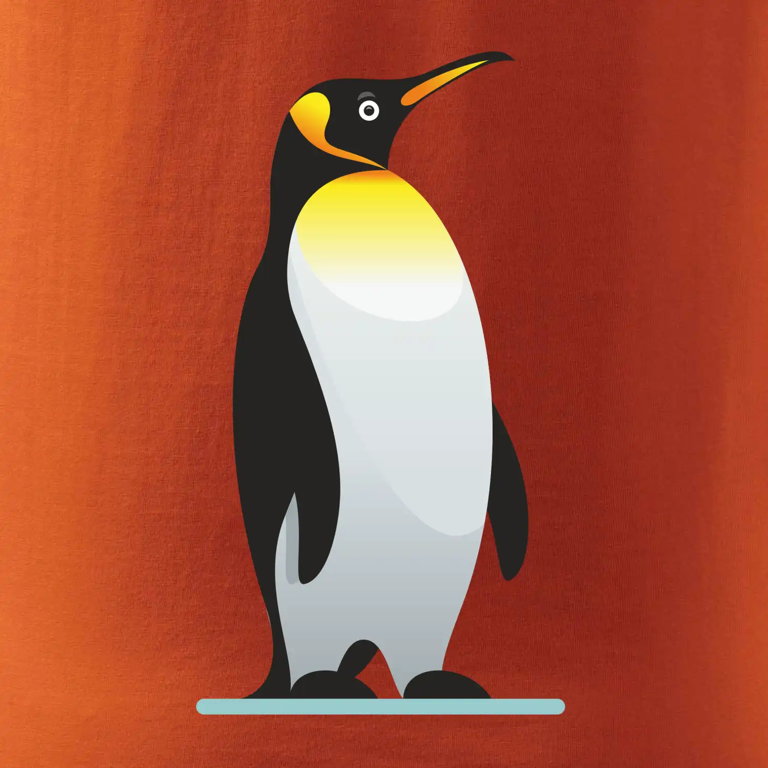 Tučňák se žlutou nákrčenkou