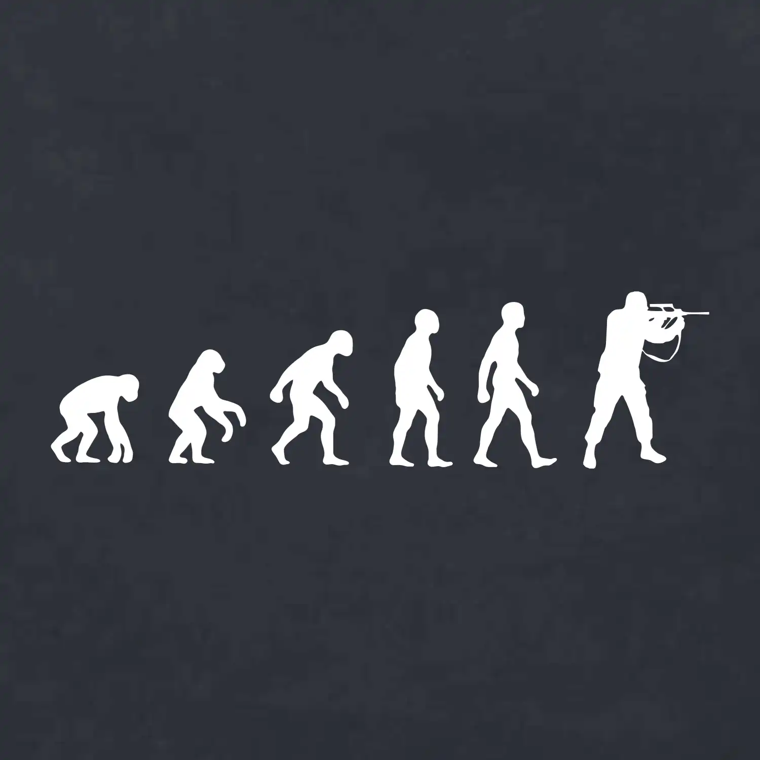 Evoluce vojáka - stojící