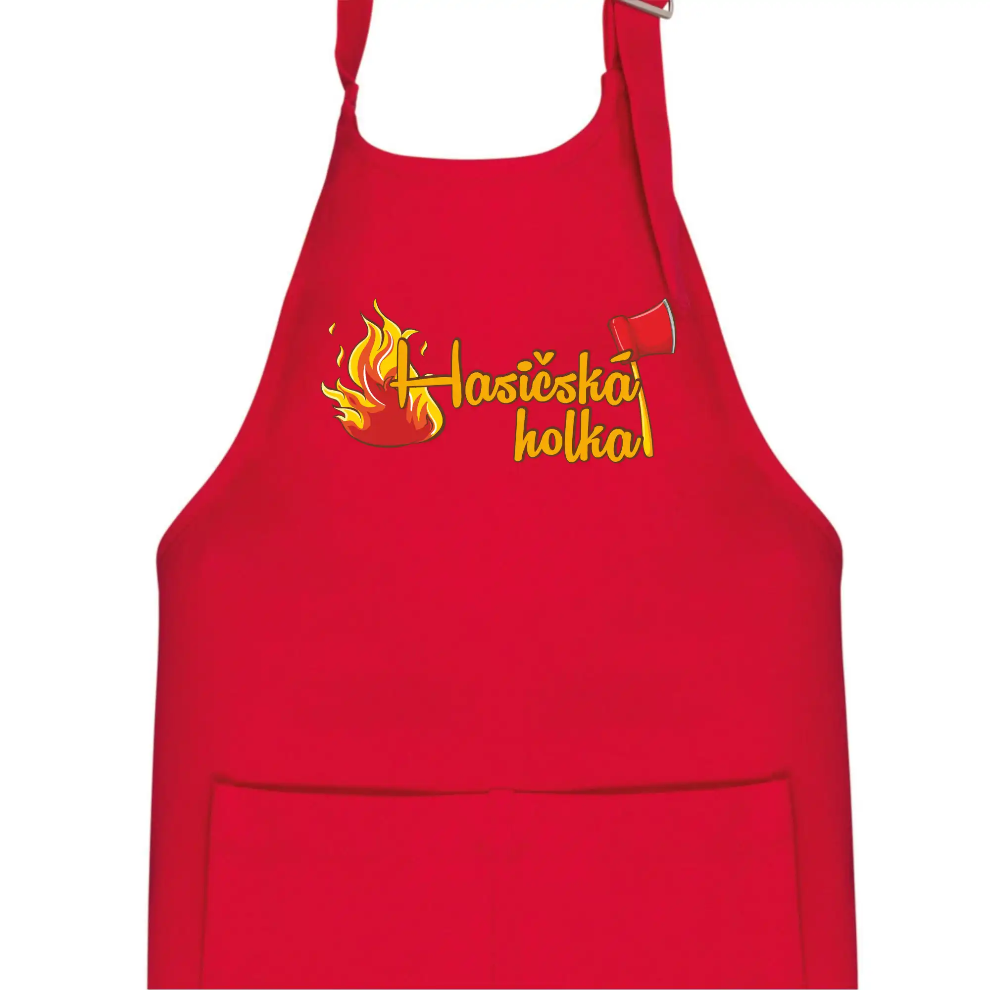 Hasičská holka - oheň a sekera