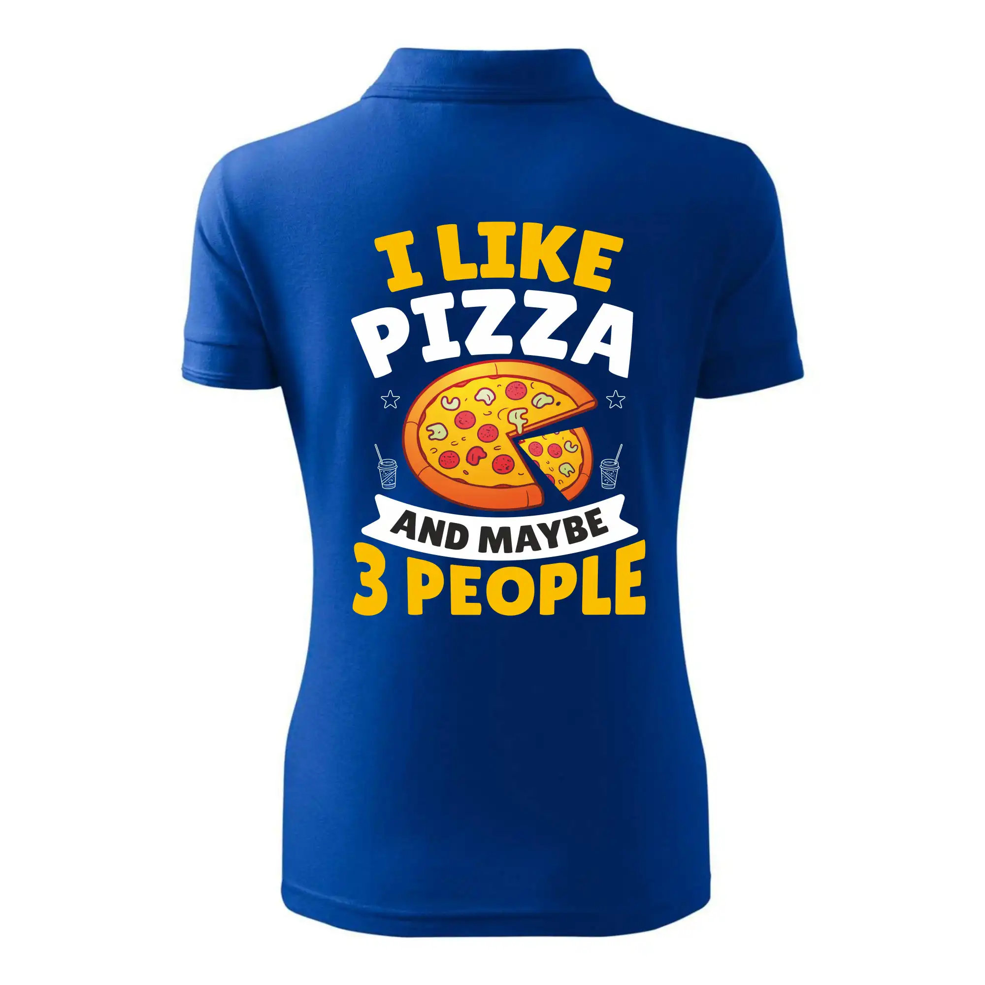 I like pizza and maybe 3 people