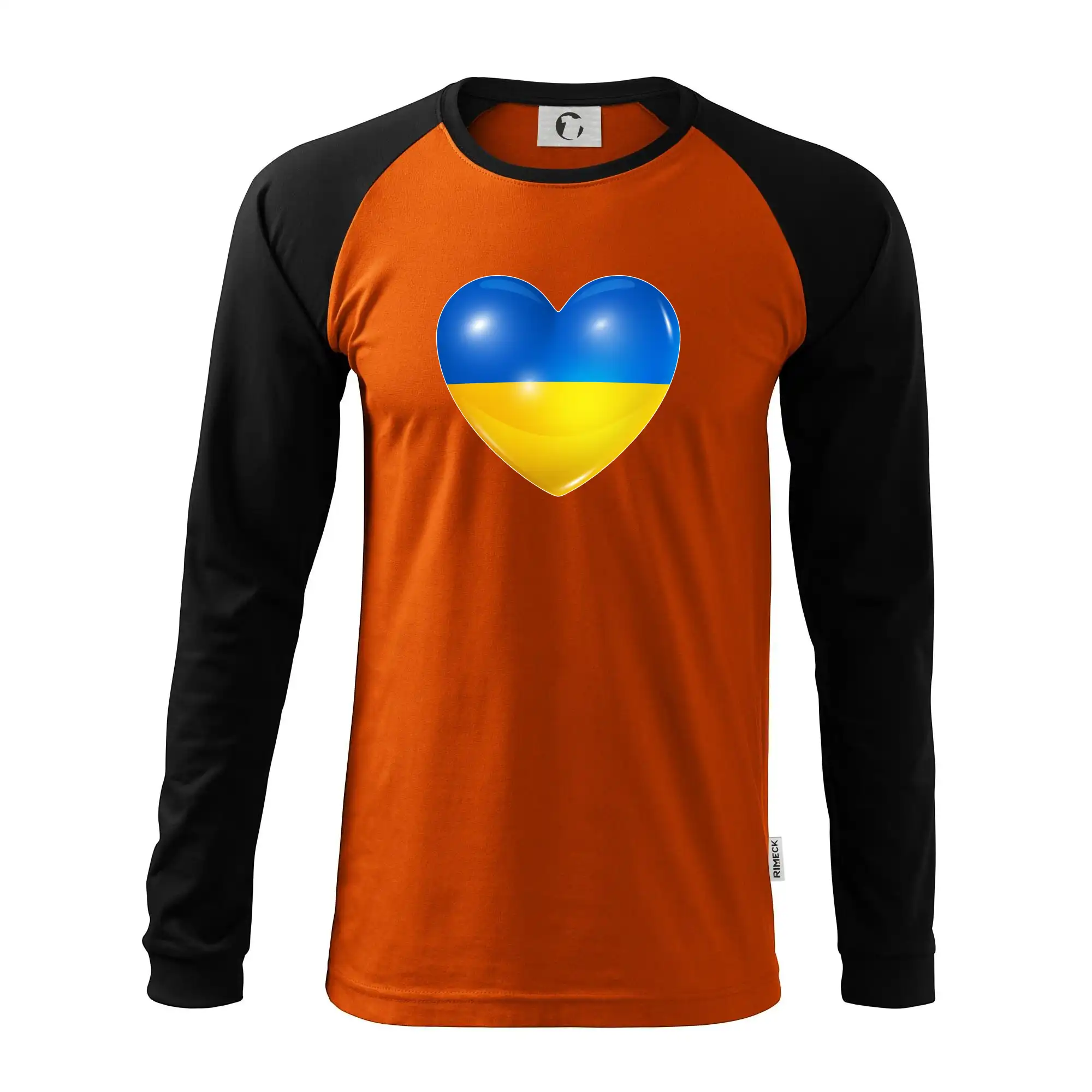 Ukrajina srdce vlajka