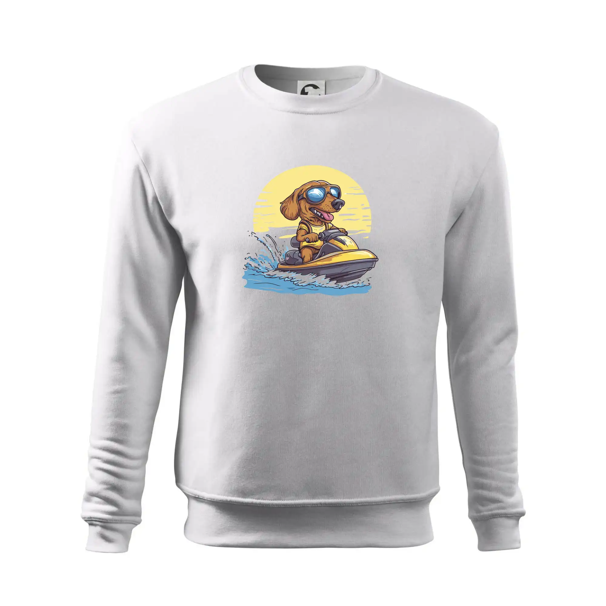 Jezevčík na vodním skútru