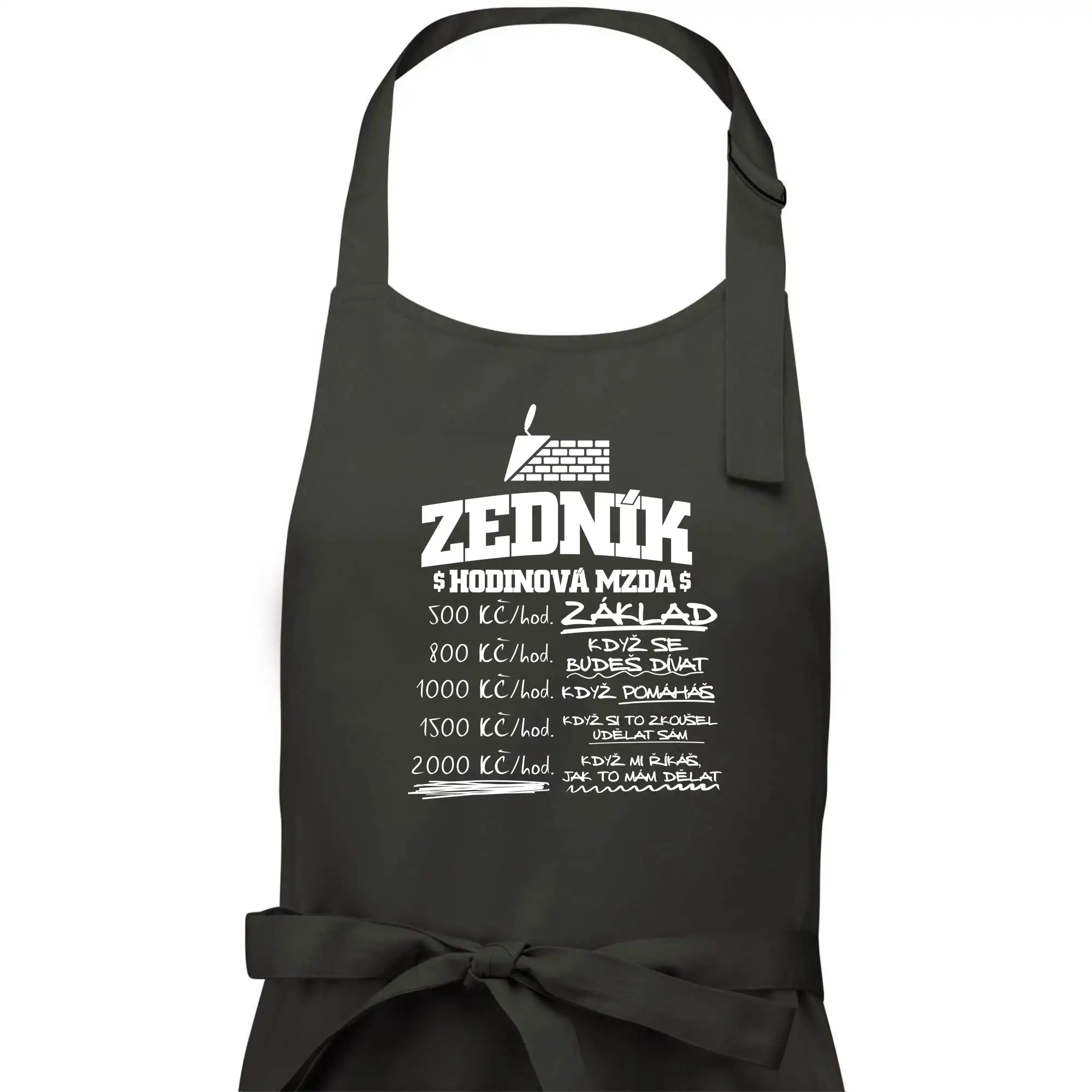 Hodinová mzda zedník