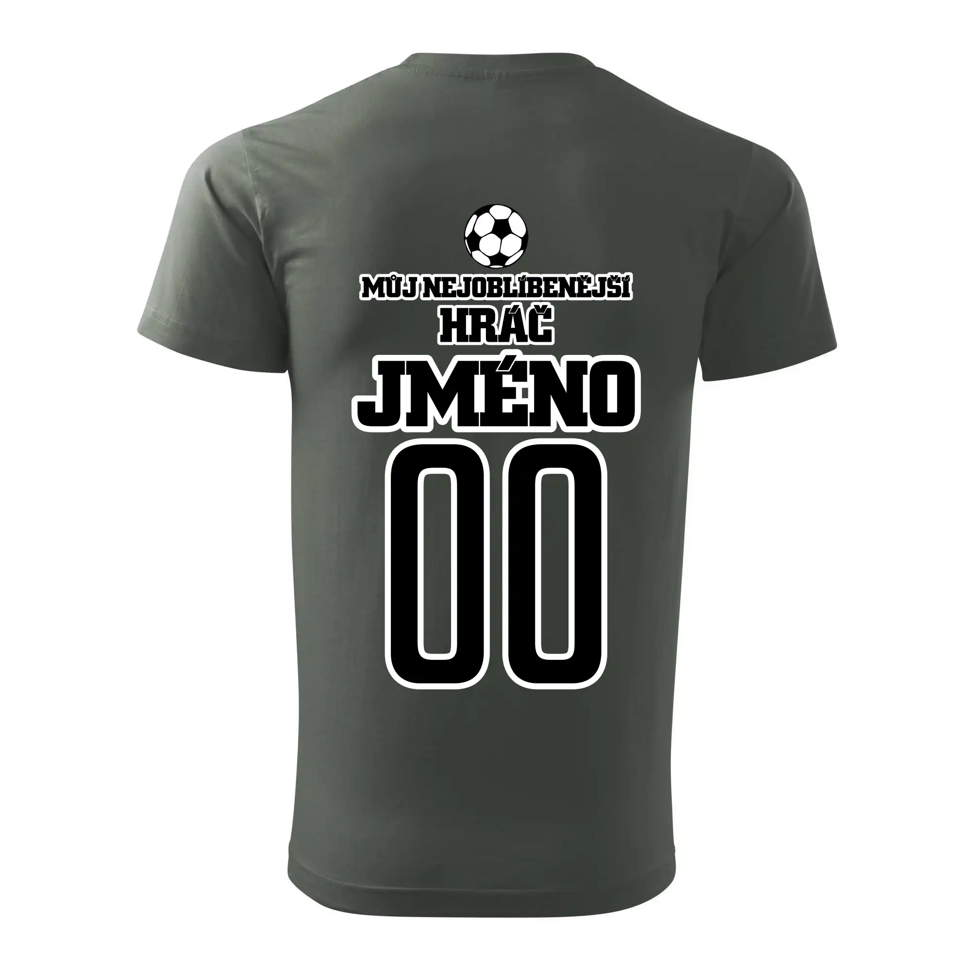 Můj nejoblíbenější hráč - Vaše jméno a číslo