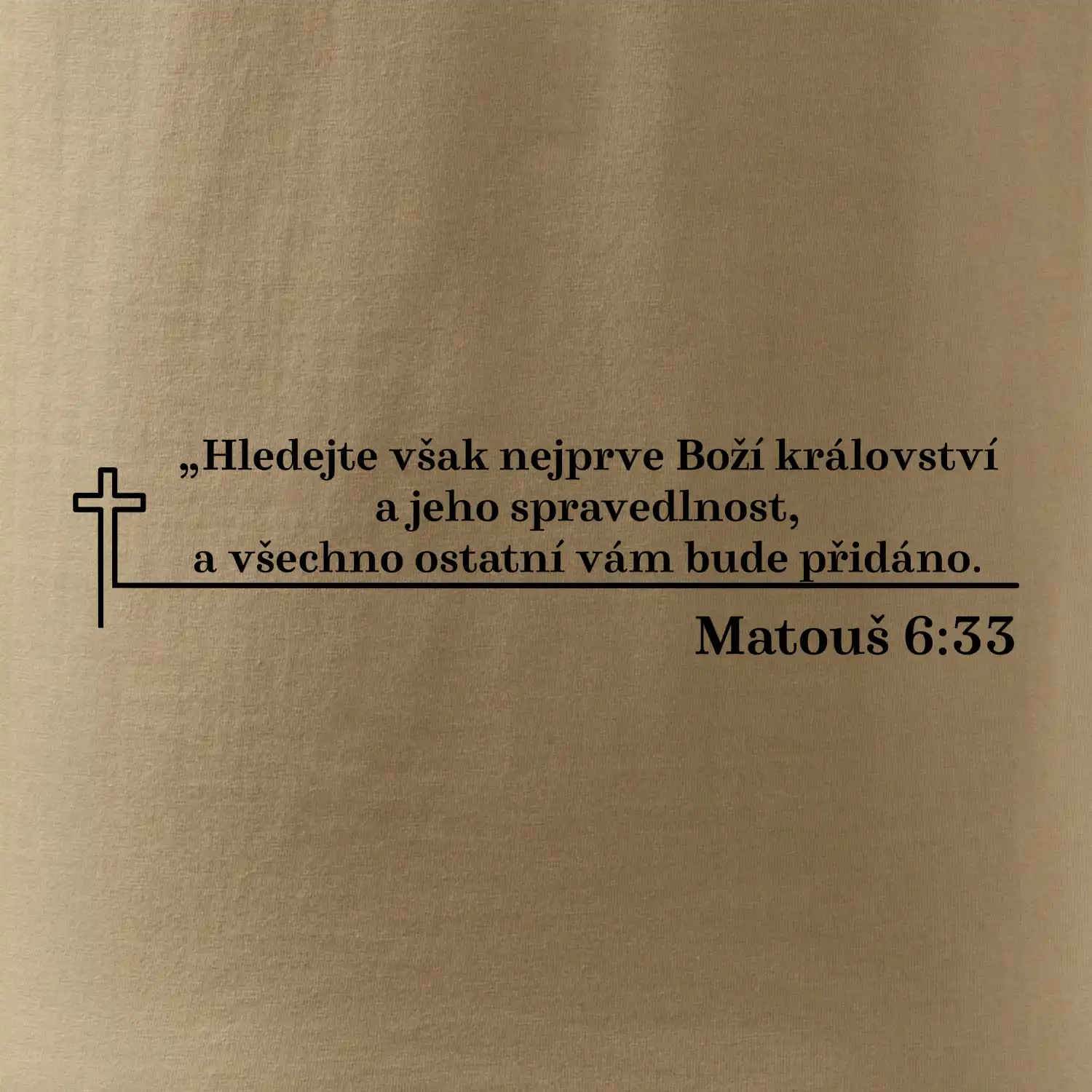 Citáty z bible - Matouš 6:33