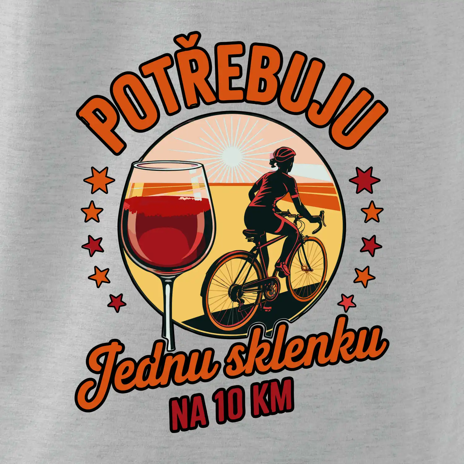 Potřebuju jednu sklenku na 10km
