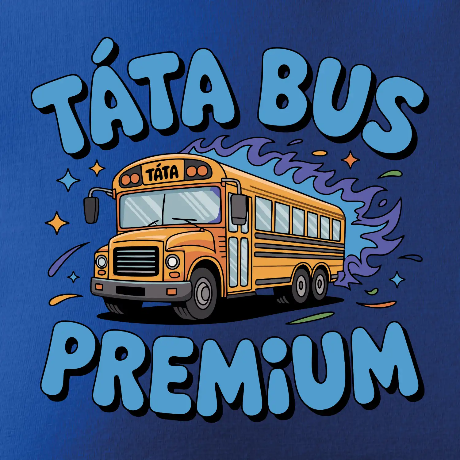 Kreslený Táta bus premium
