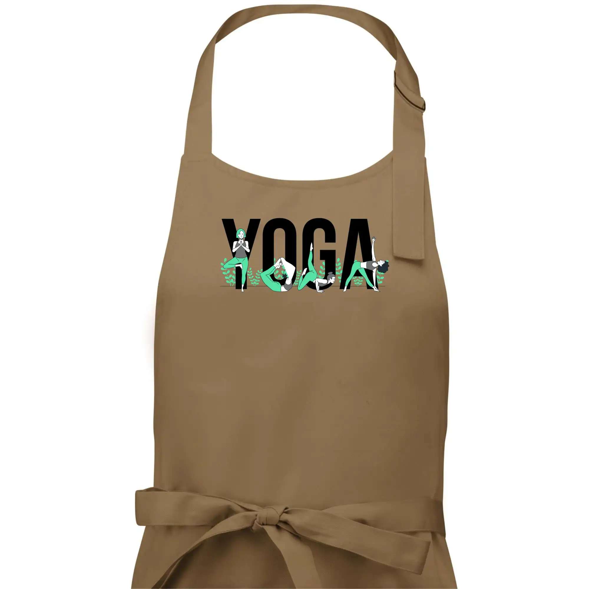 Yoga nápis barevný