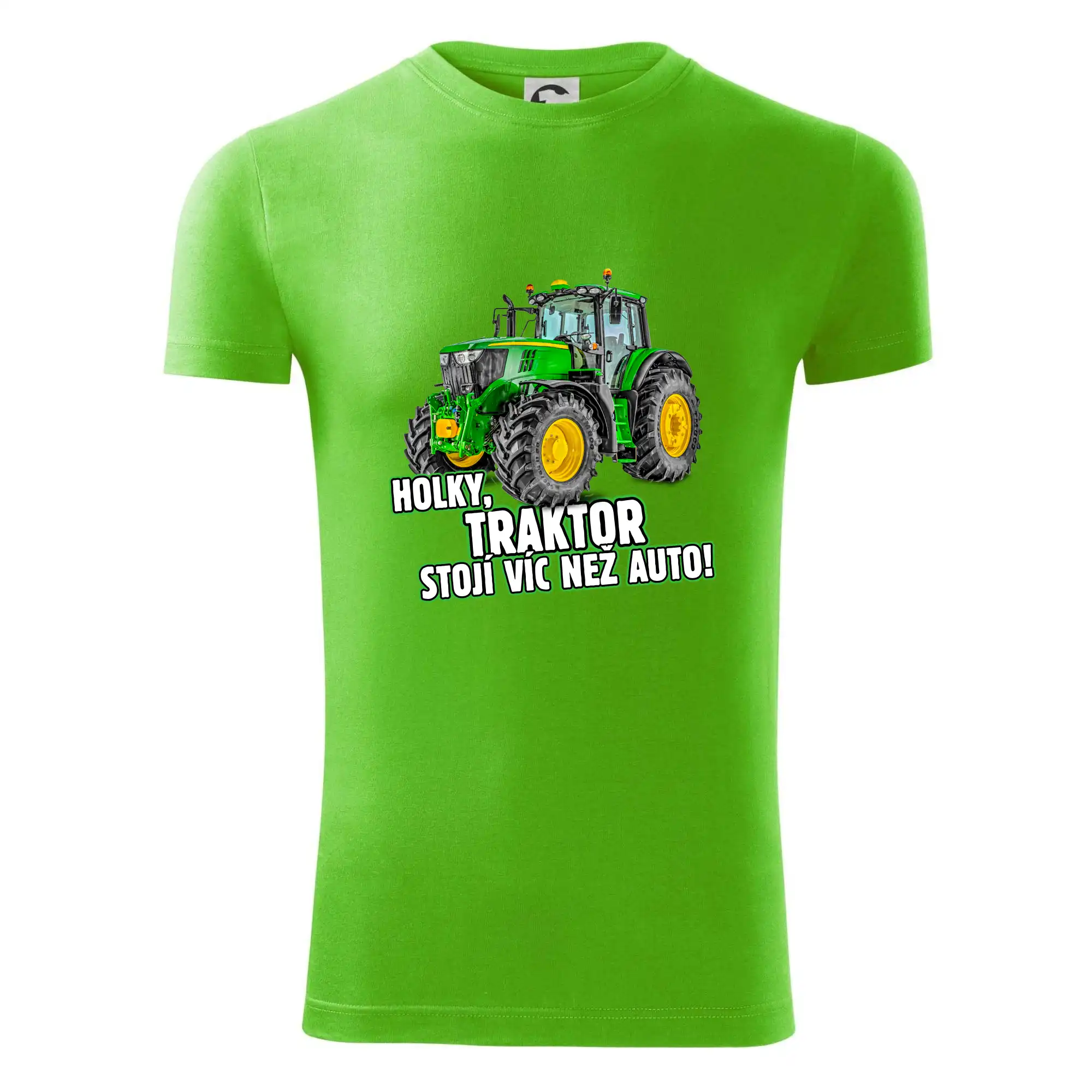 Holky, traktor stojí víc než auto