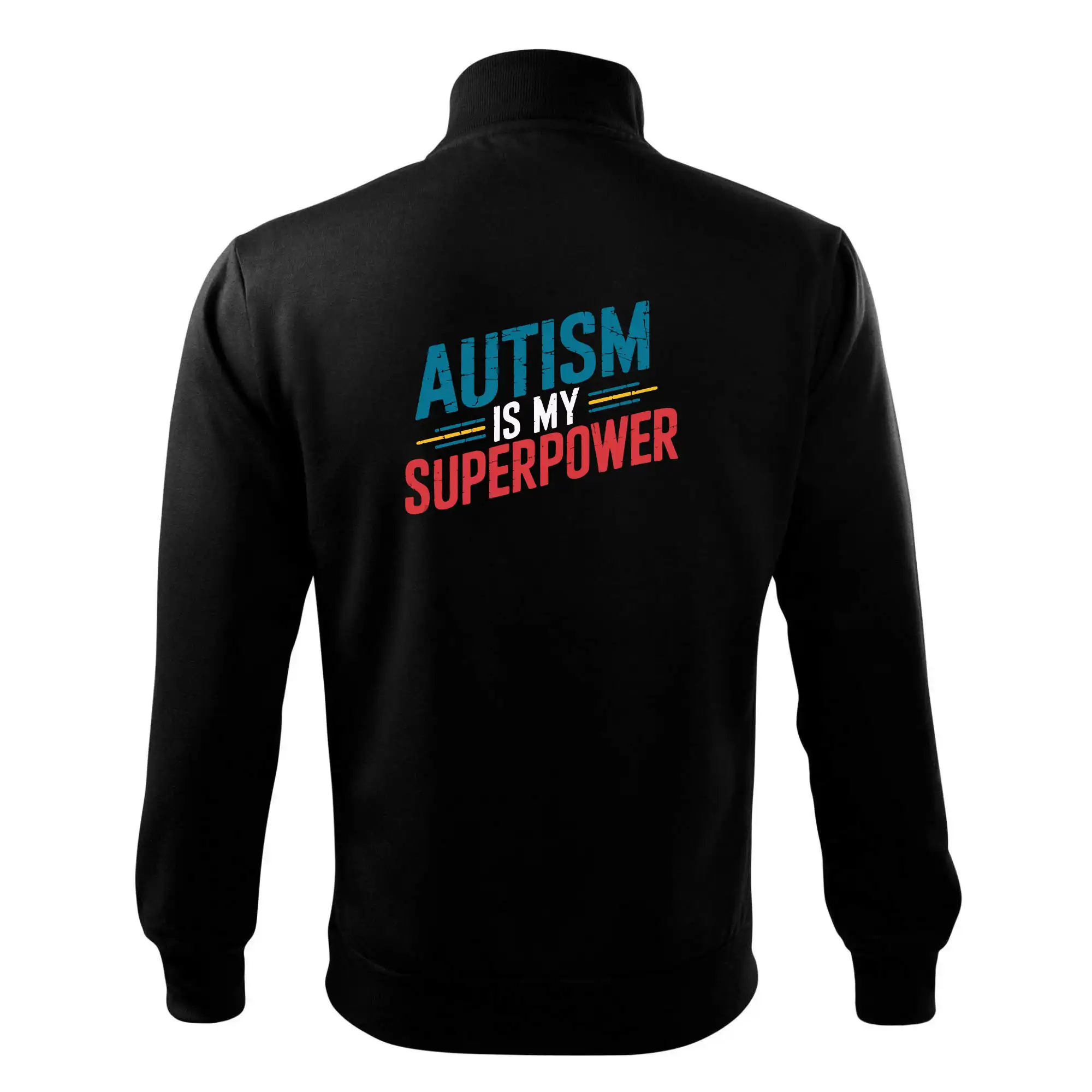 Šikmý nápis Autism is my superpower