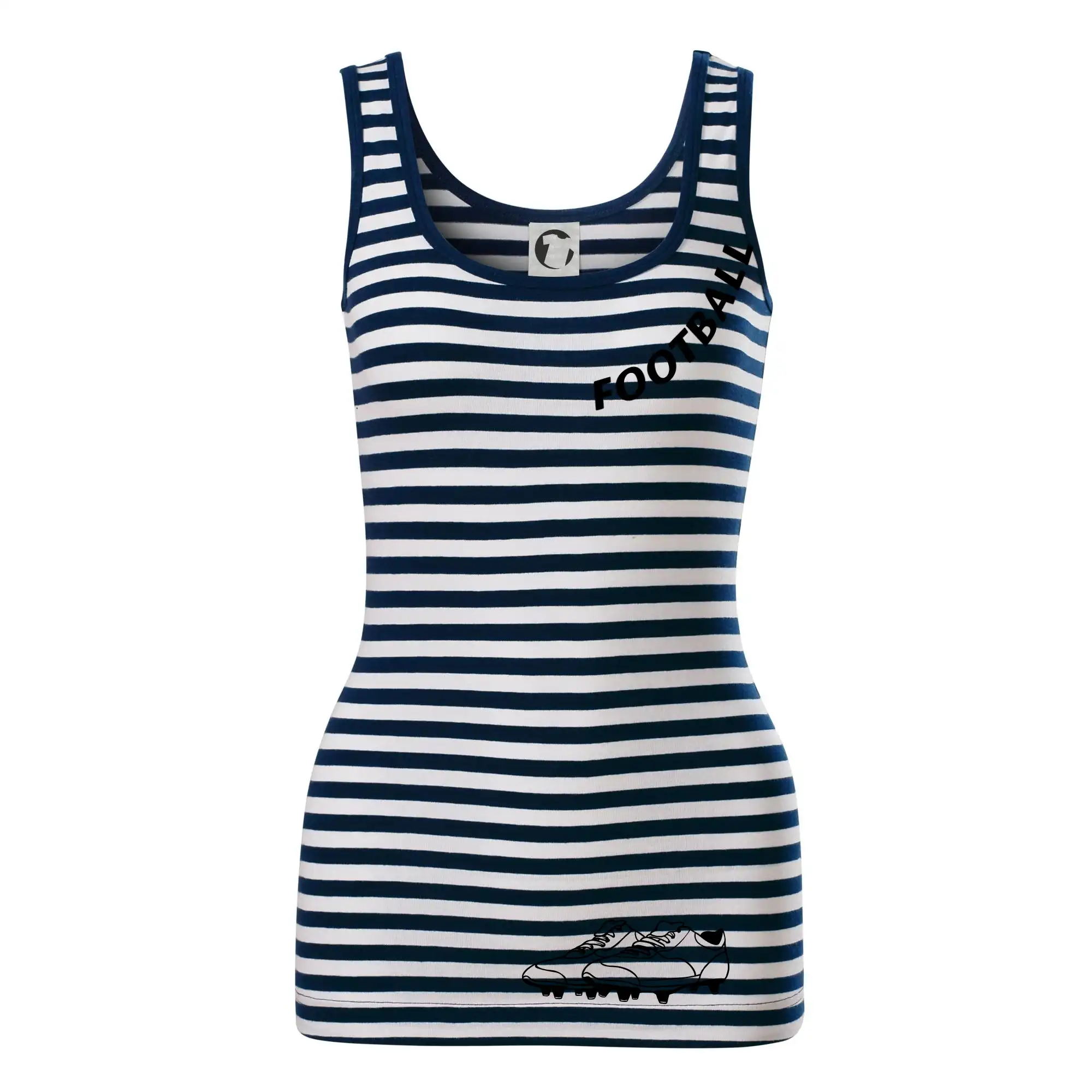 FOOTBALL nápis šikmo