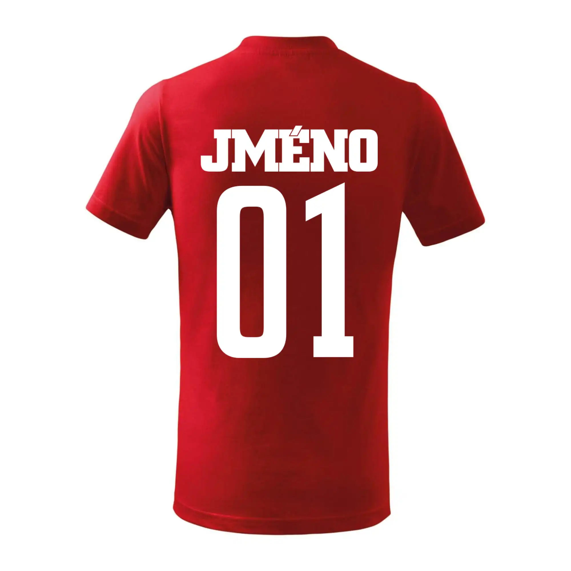 Florbalový  dres - vlastní jméno a číslo