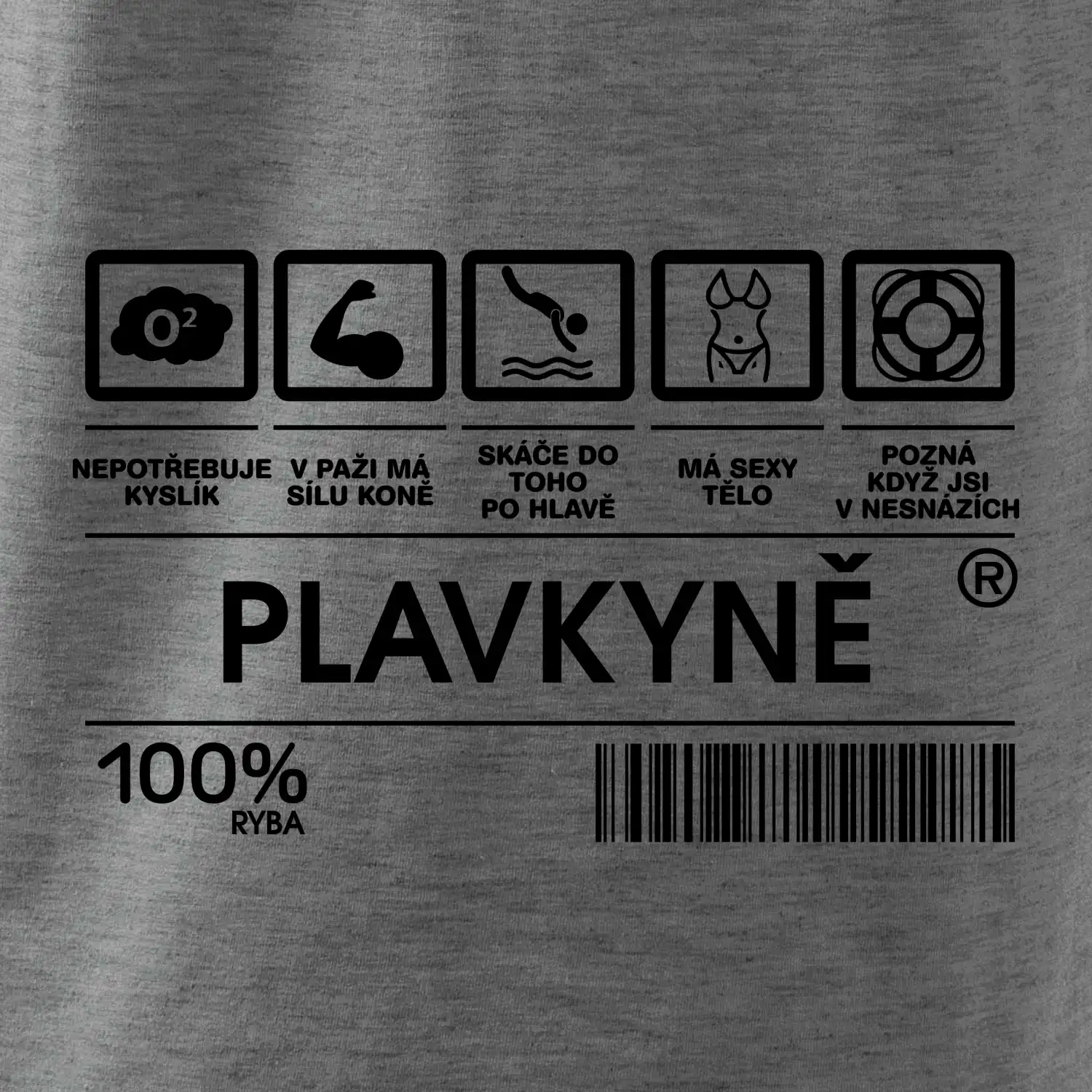 Čárový kód  - Plavkyně