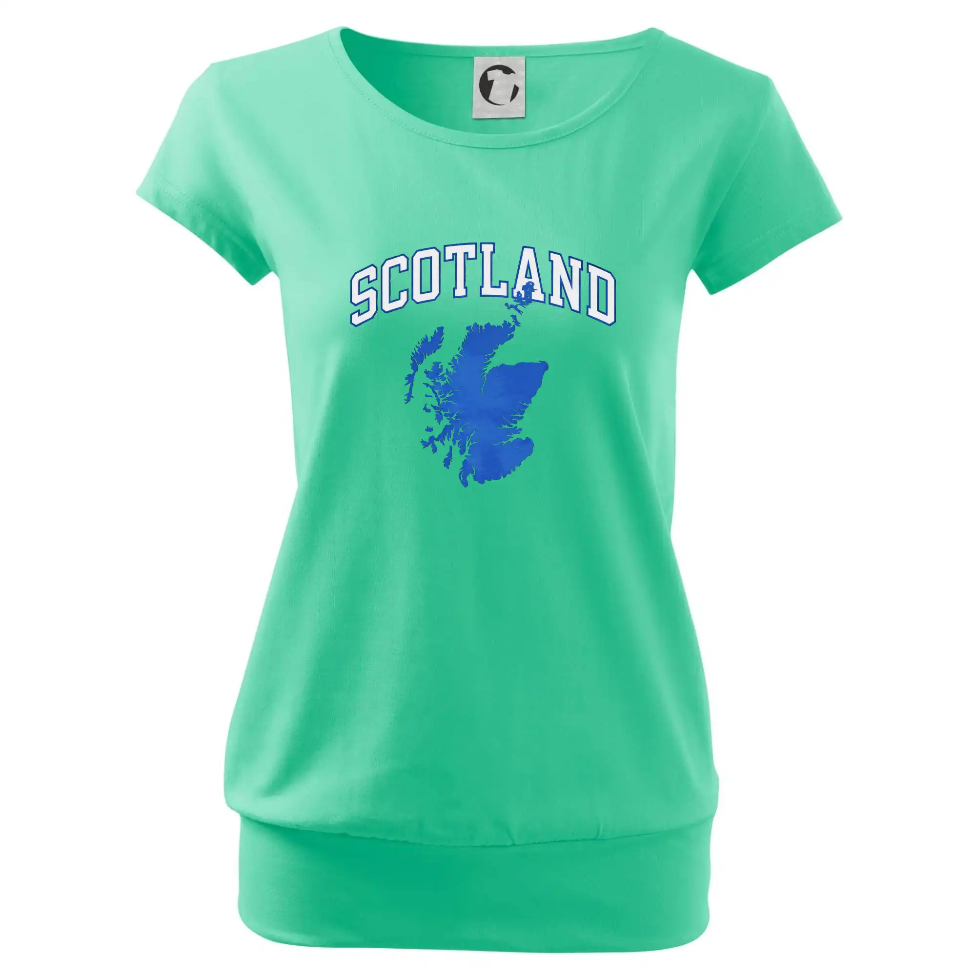 Scotland nápis s mapou