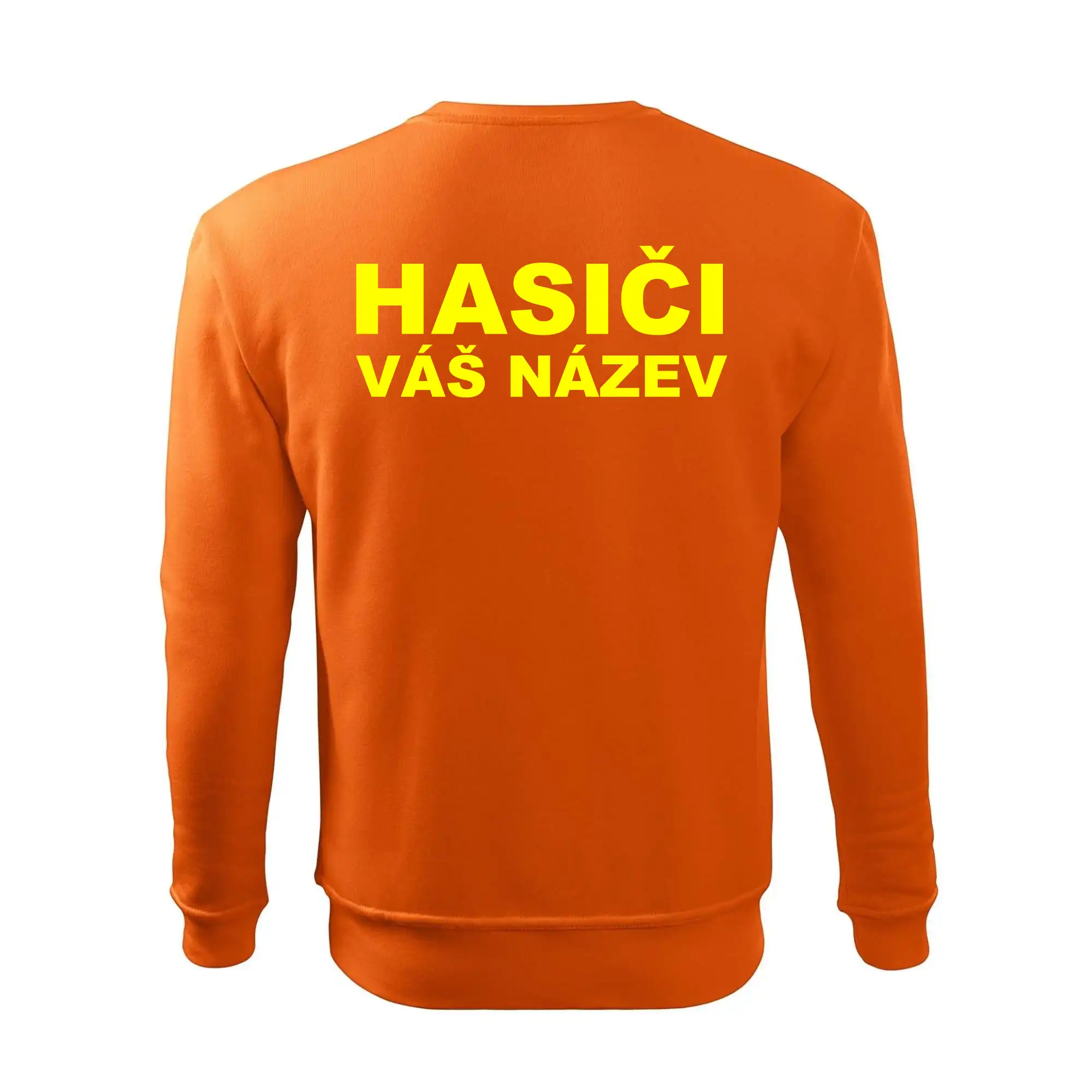 Hasiči - žlutý nápis - váš název sboru