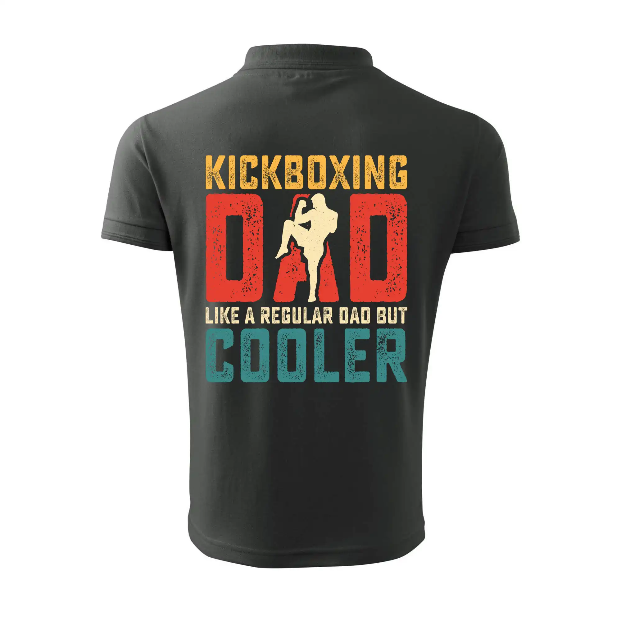 Kickboxing dad like a regular dad but cooler