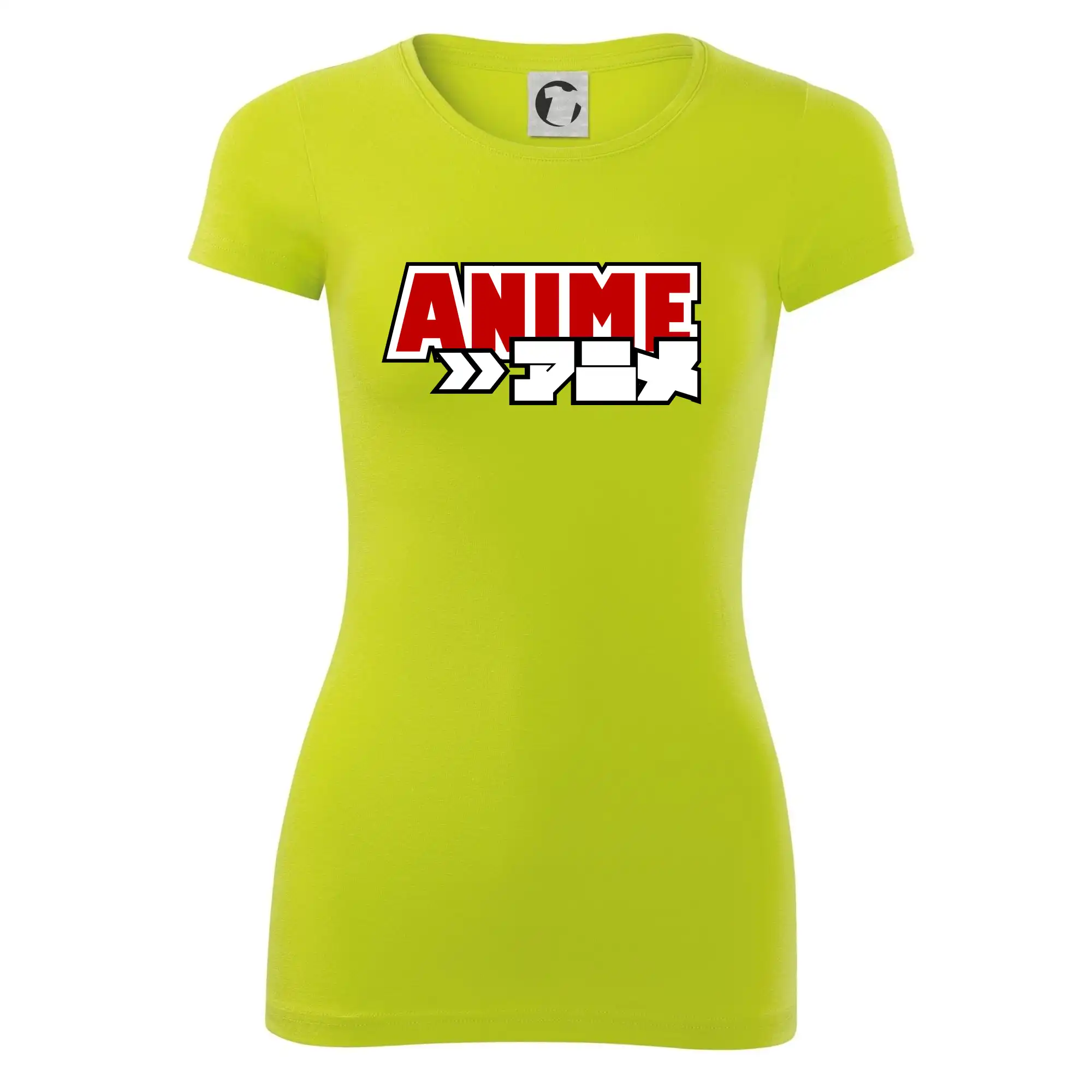 Anime nápis červený