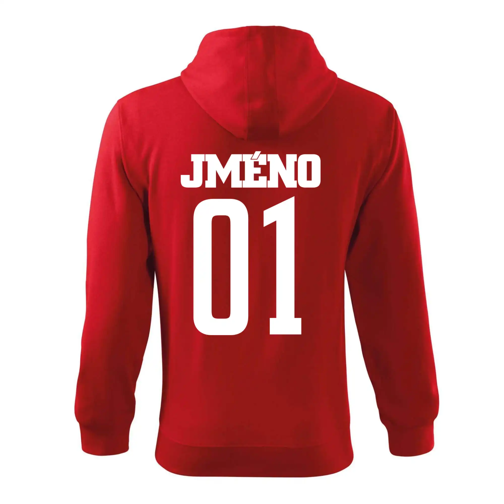 Fotbalový dres - vlastní jméno a číslo