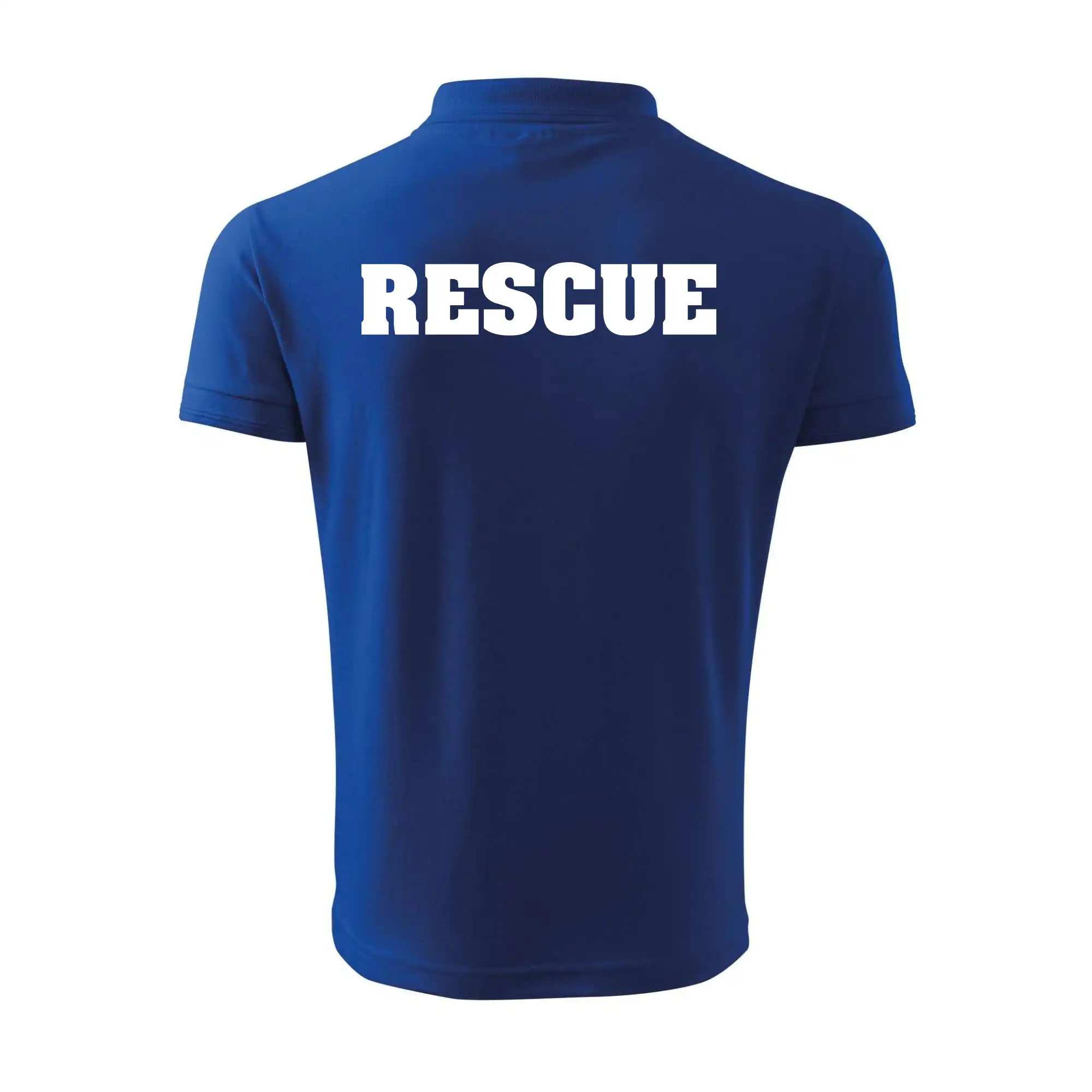 Rescue - Hvězda na prsu +  nápis na zádech