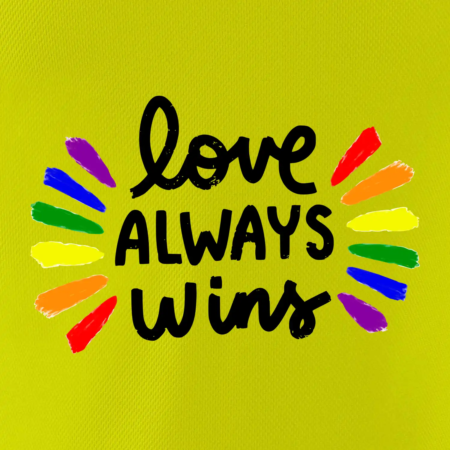 Love always win - čáry