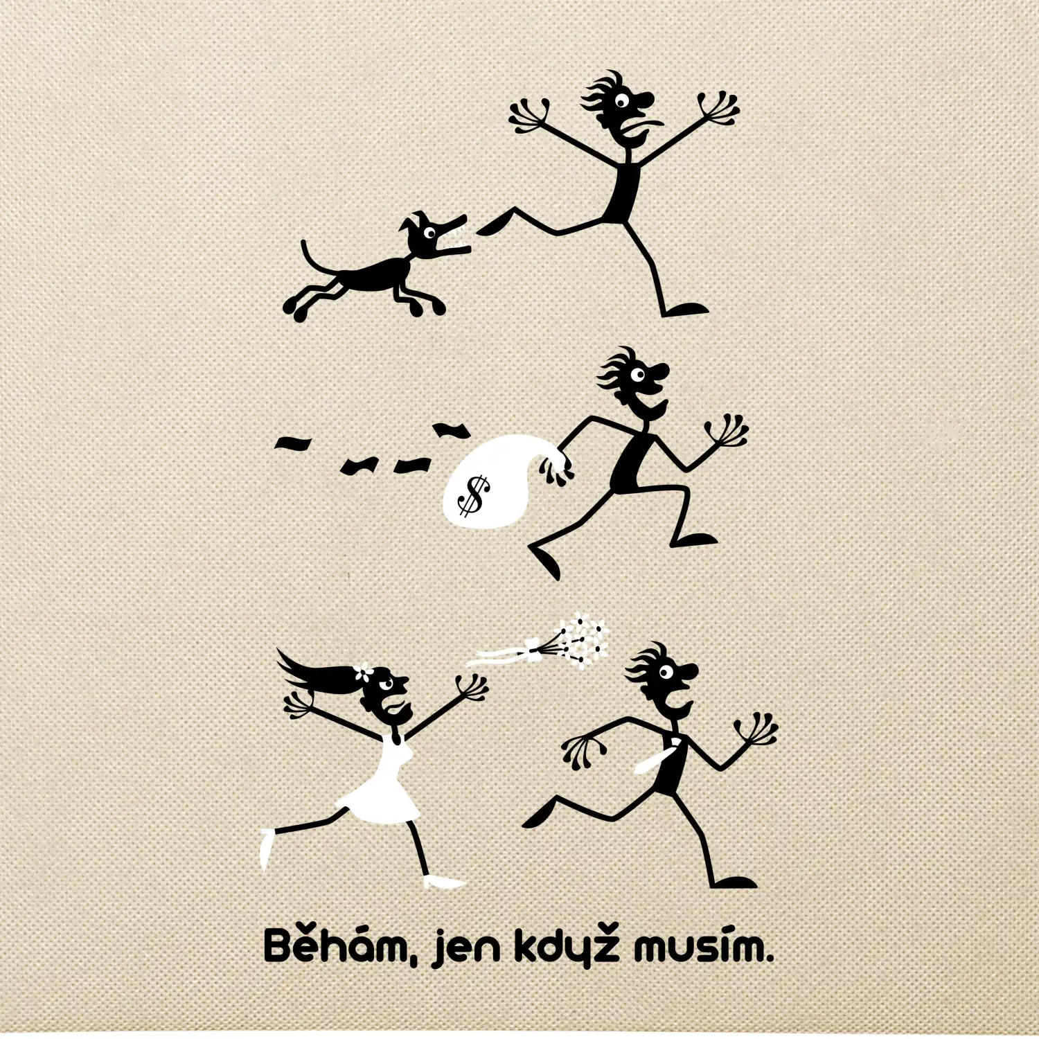 Běhám  jen když musím (Hana-creative)
