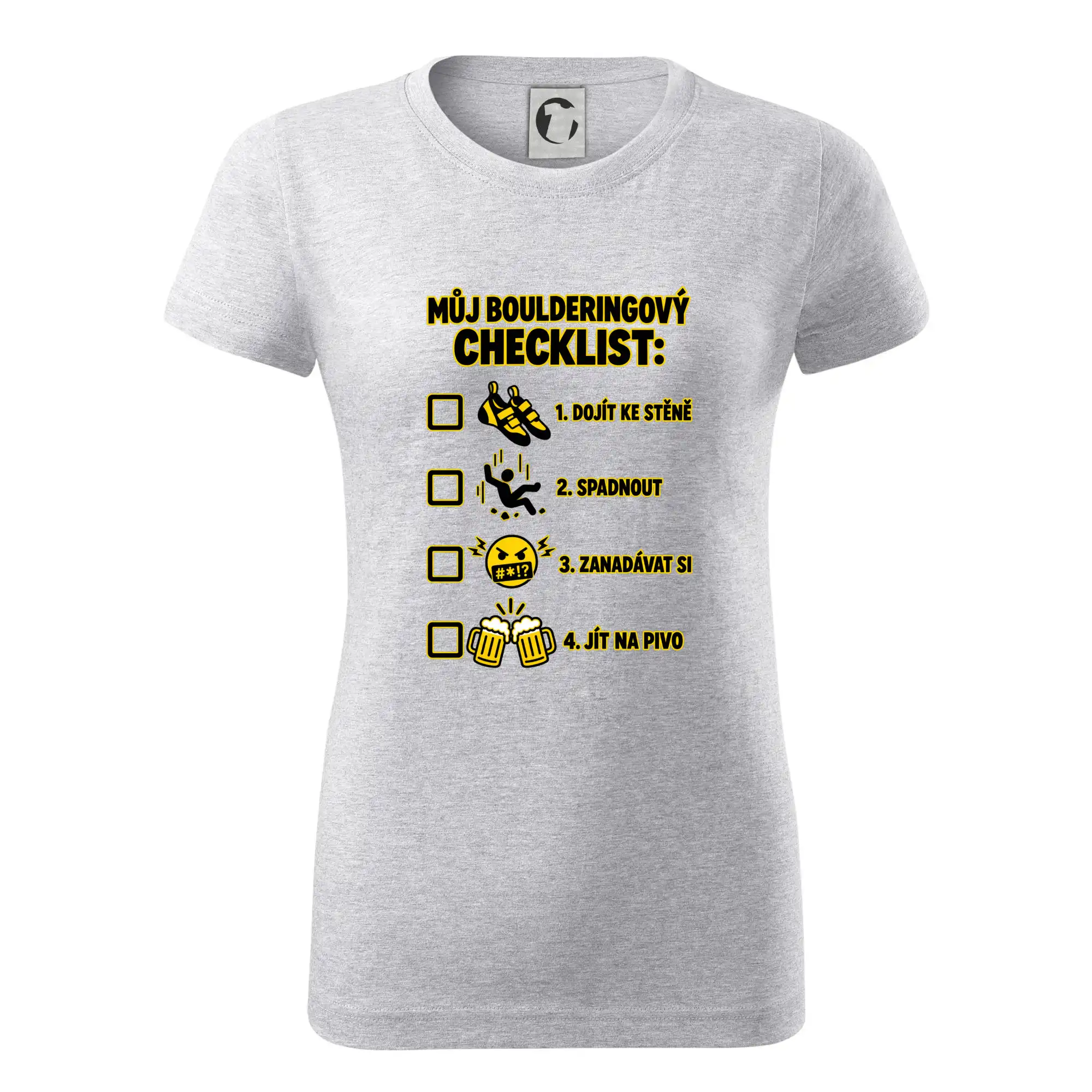 Můj boulderingový checklist