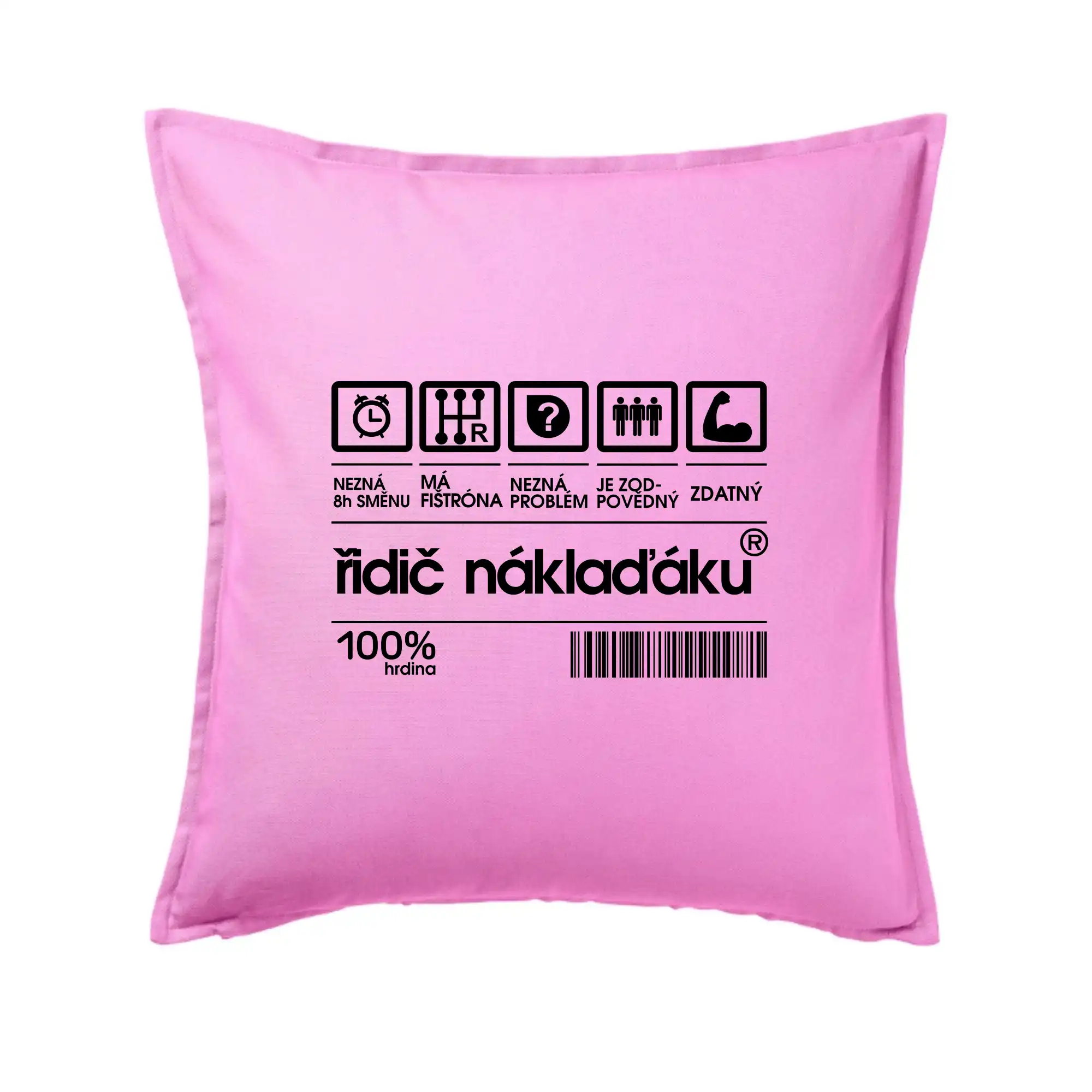 Čárový kód řidič náklaďáku