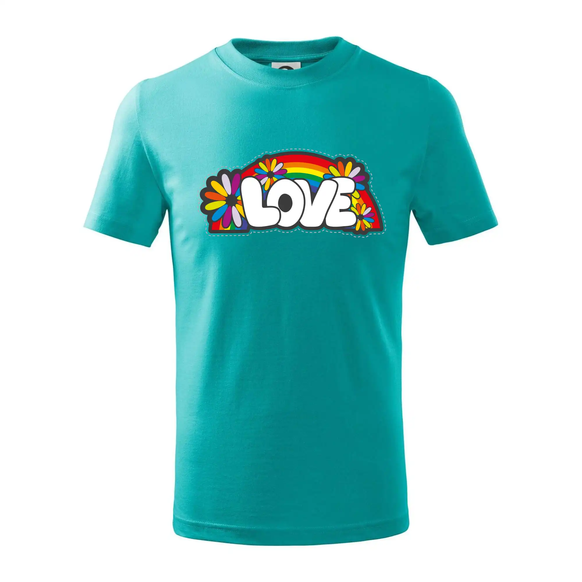 Love s duhou v pozadí