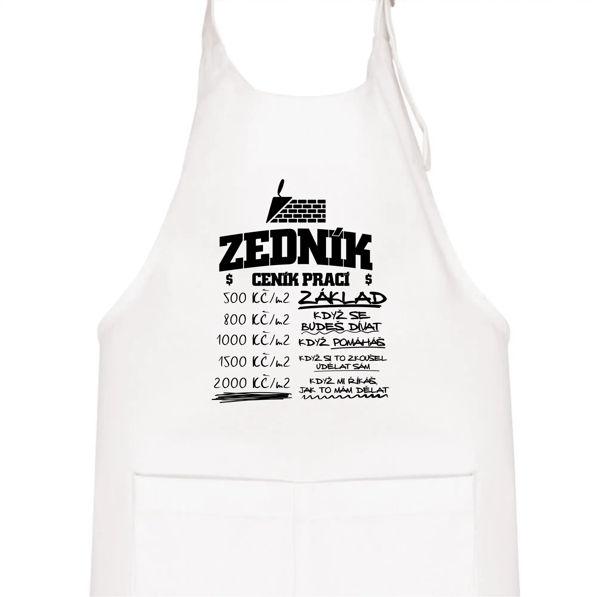 Ceník zedníka - cena za metr