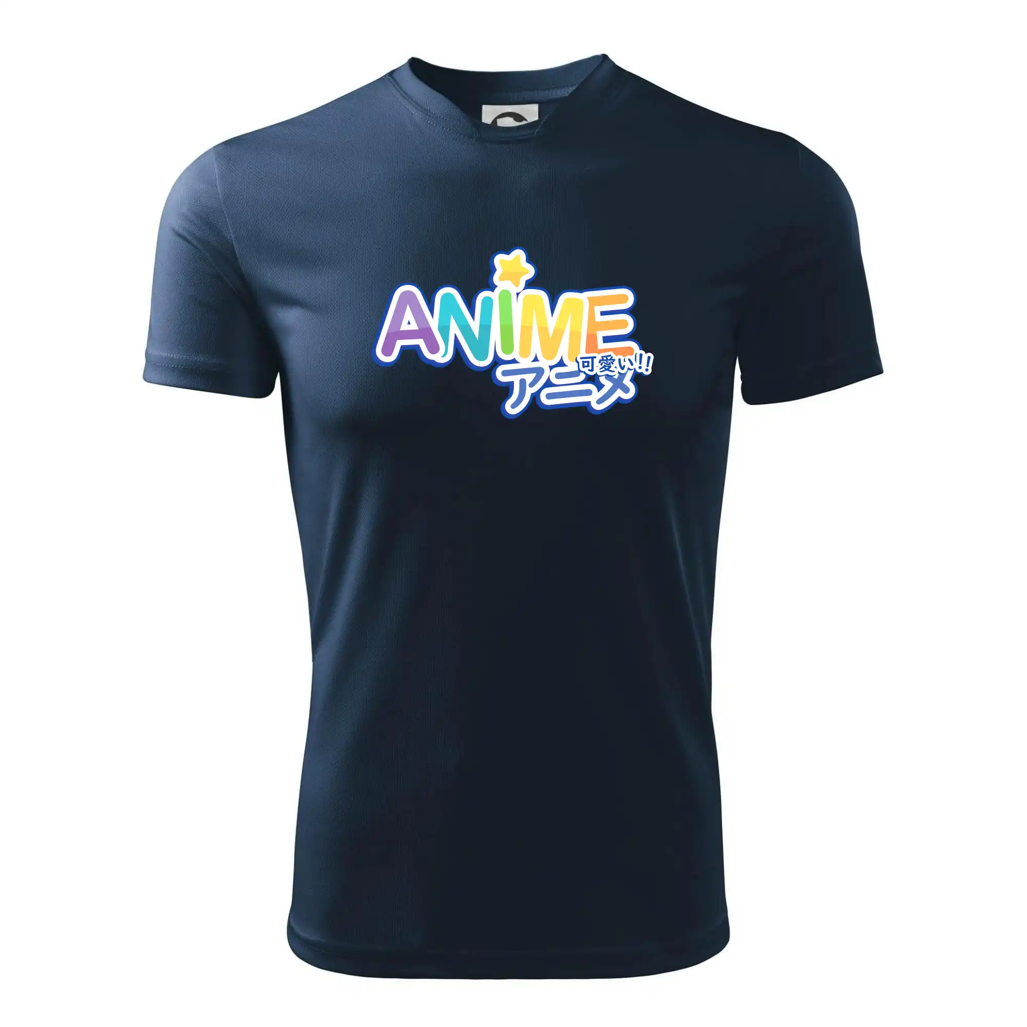 Anime nápis duhový