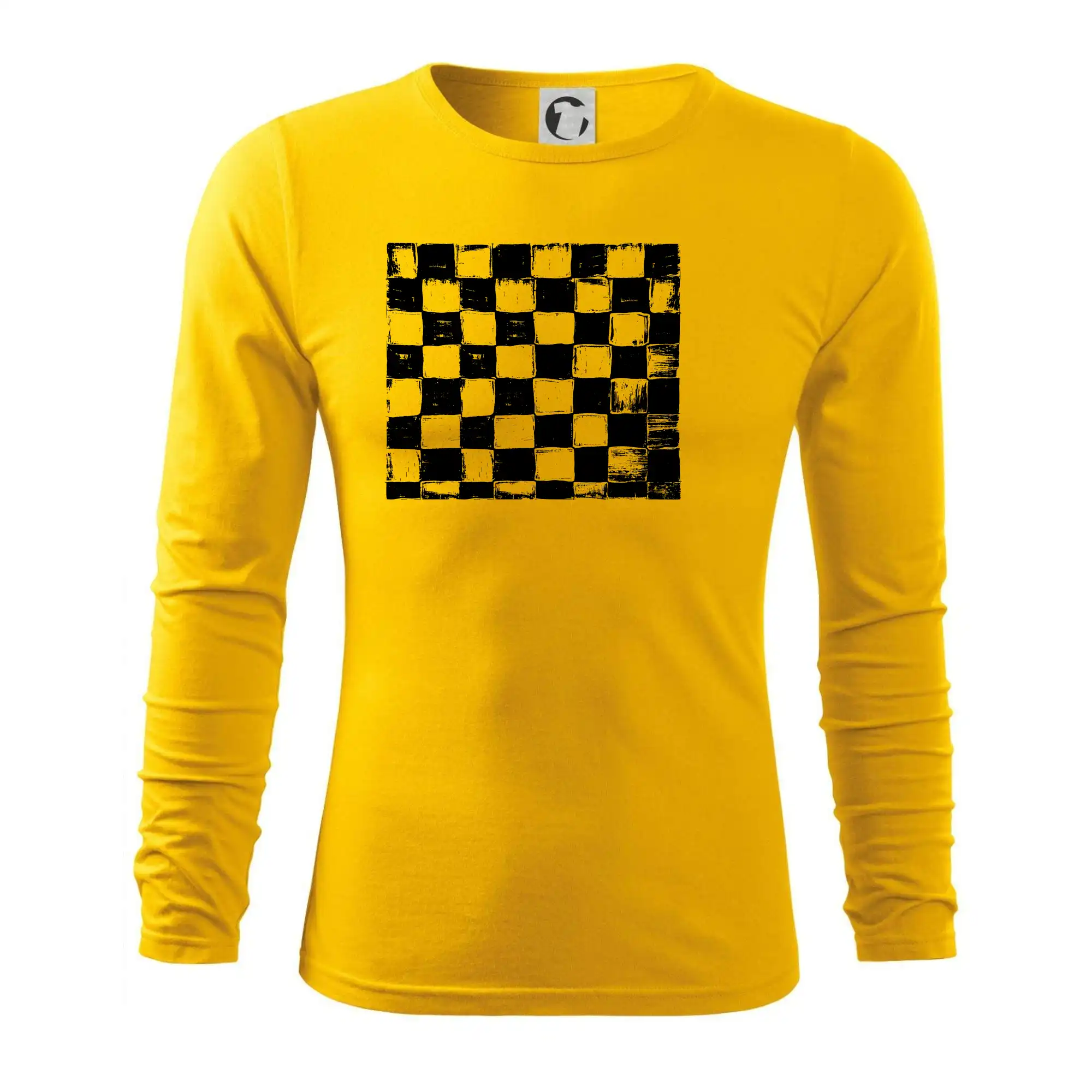 Šachovnice černá kreslená