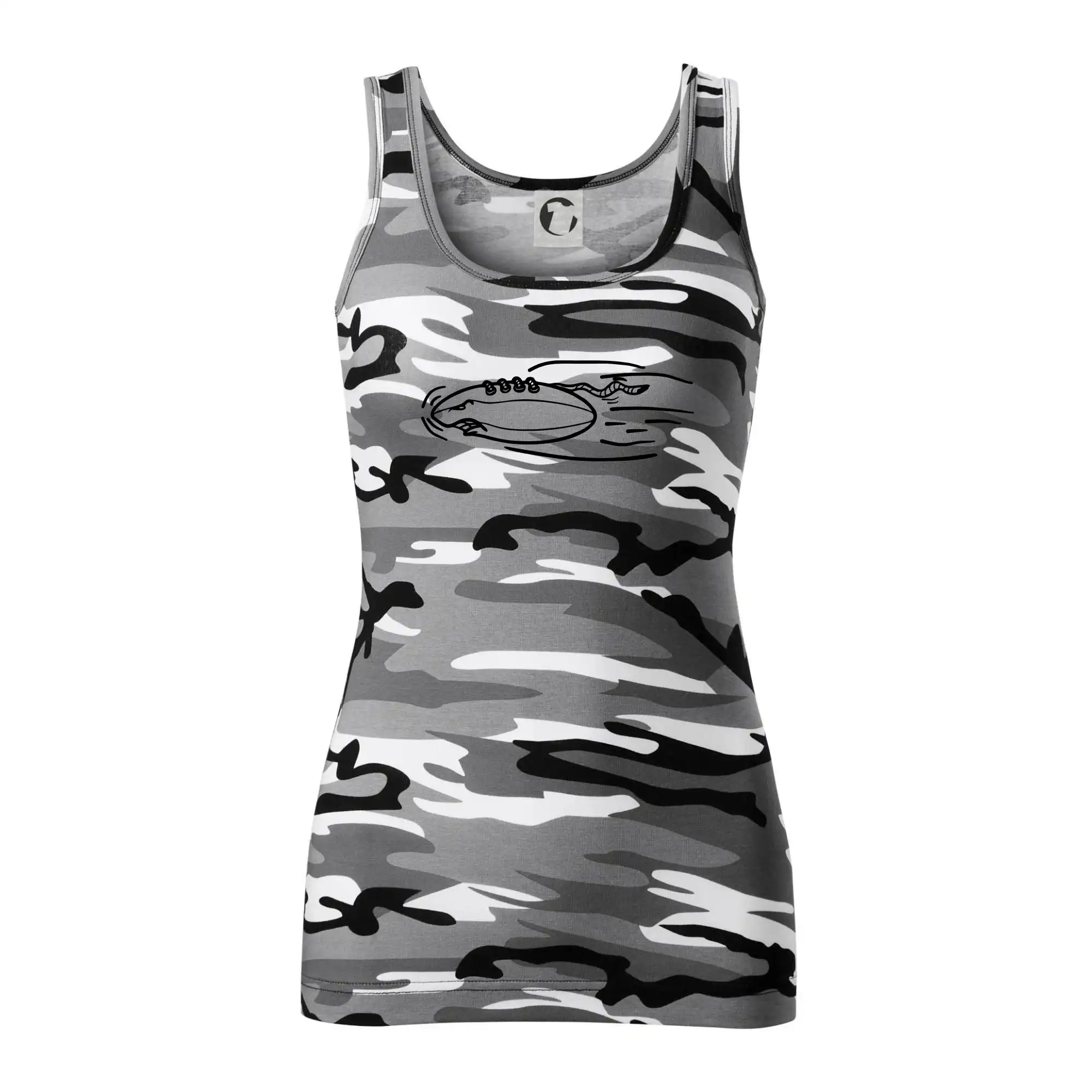 Americký fotbal letící míč