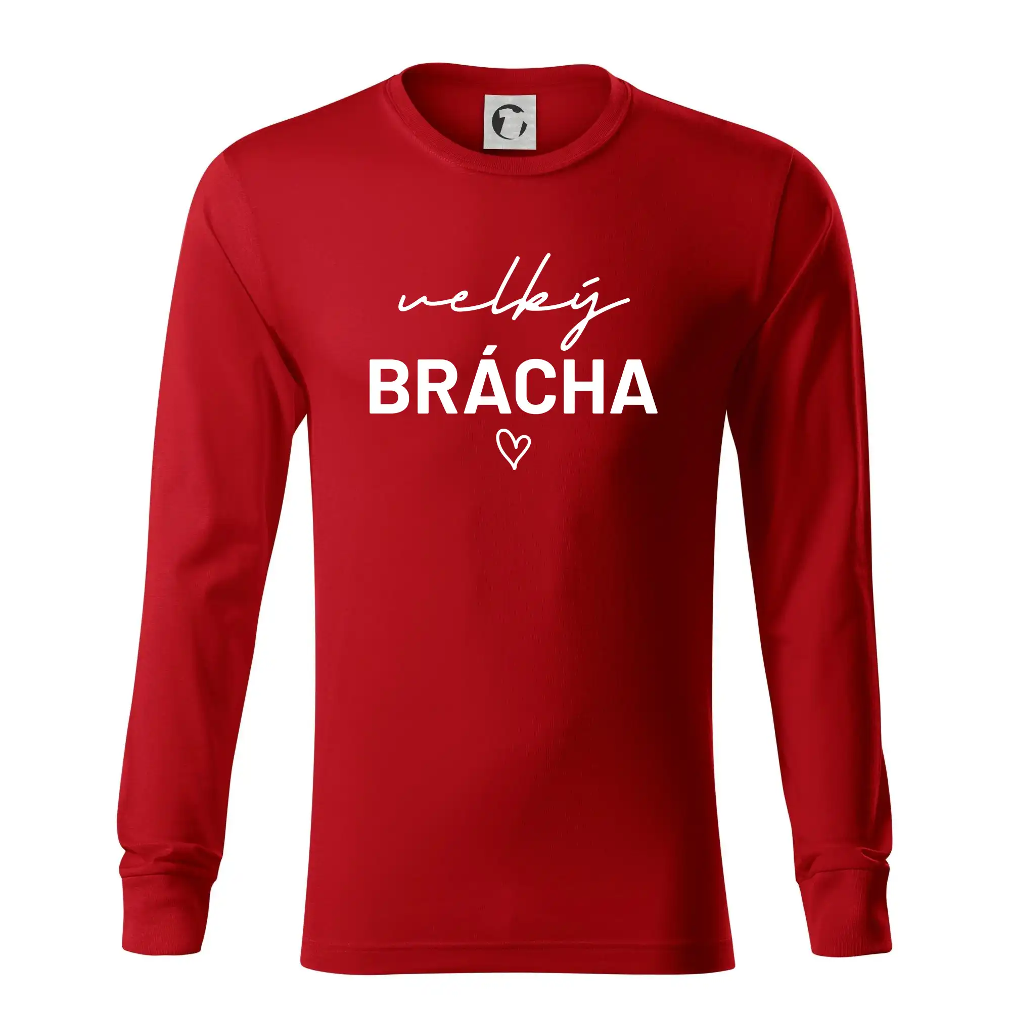 Velký brácha - nápis na prsou