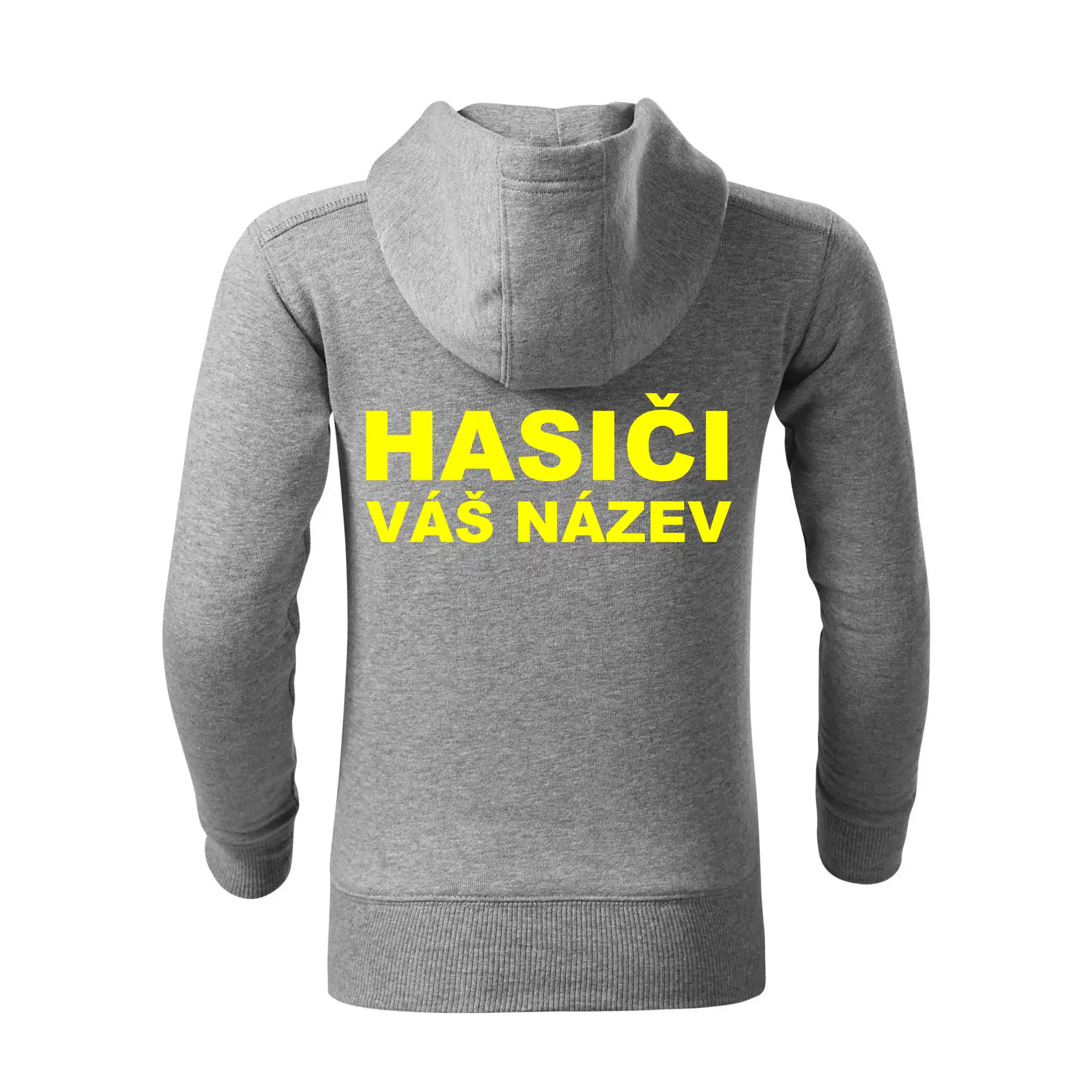 Hasiči - žlutý nápis - váš název sboru