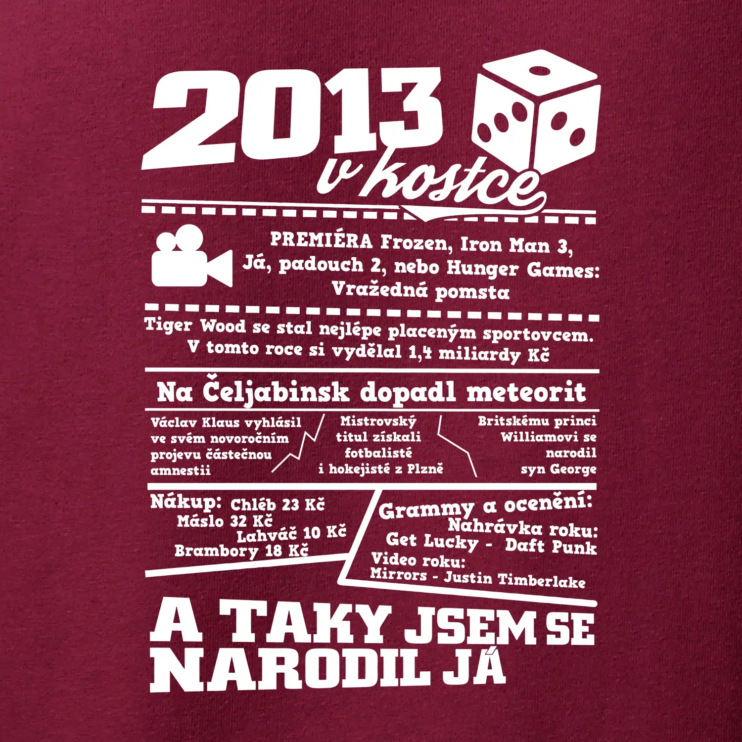 2013 v kostce