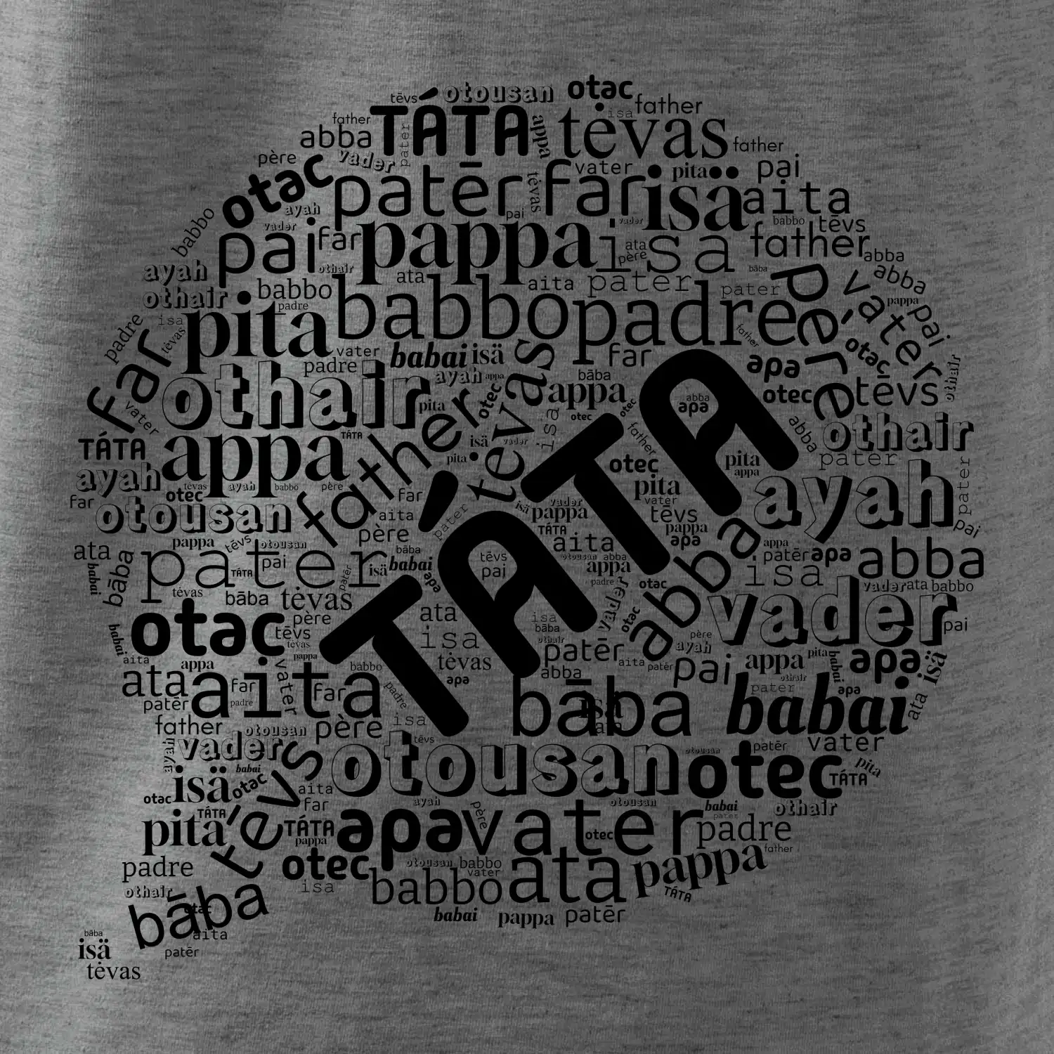 Táta tisíc slov