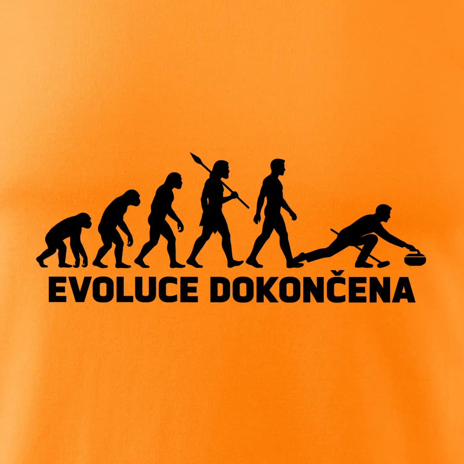 Evoluce od opice k curlerovi