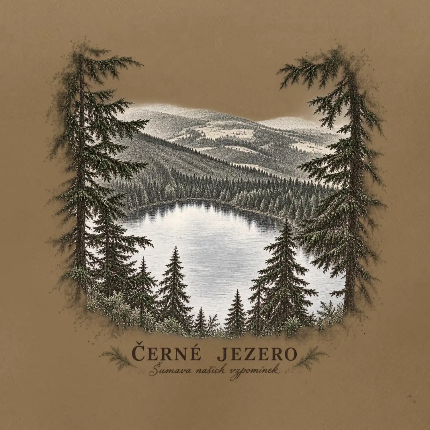 Černé jezero šumava našich vzpomínek