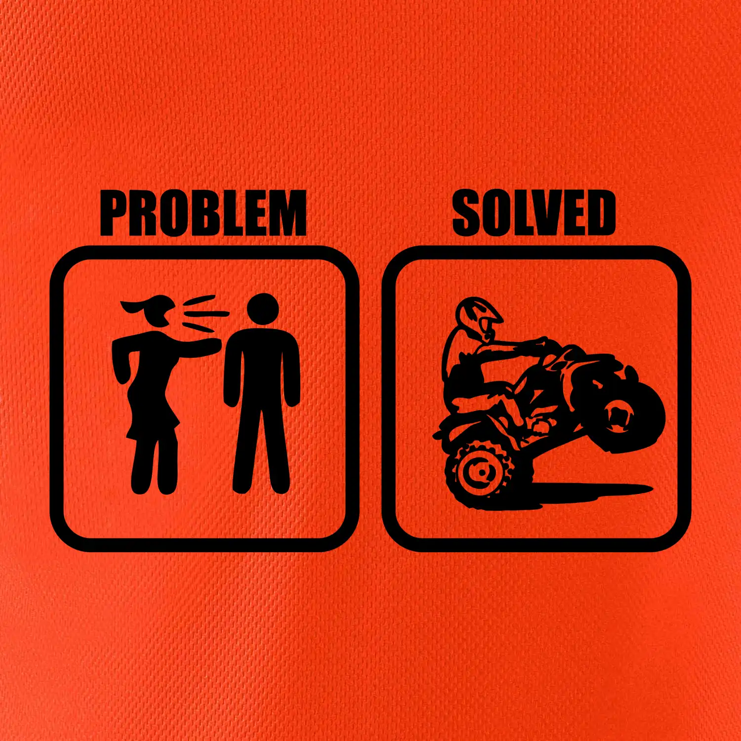 Problem quad / čtyřkolka