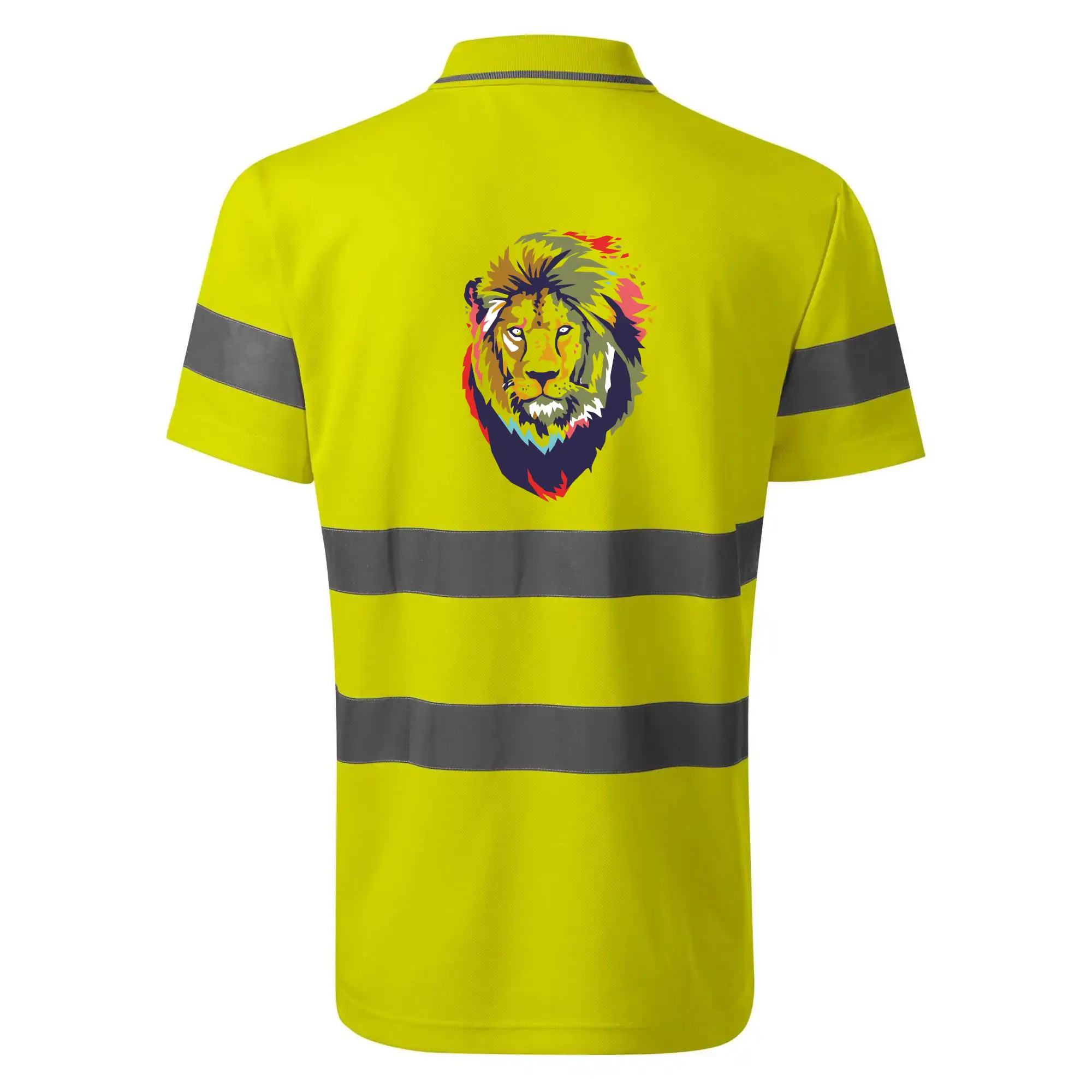 Hlava lva kreslená jednoduchá